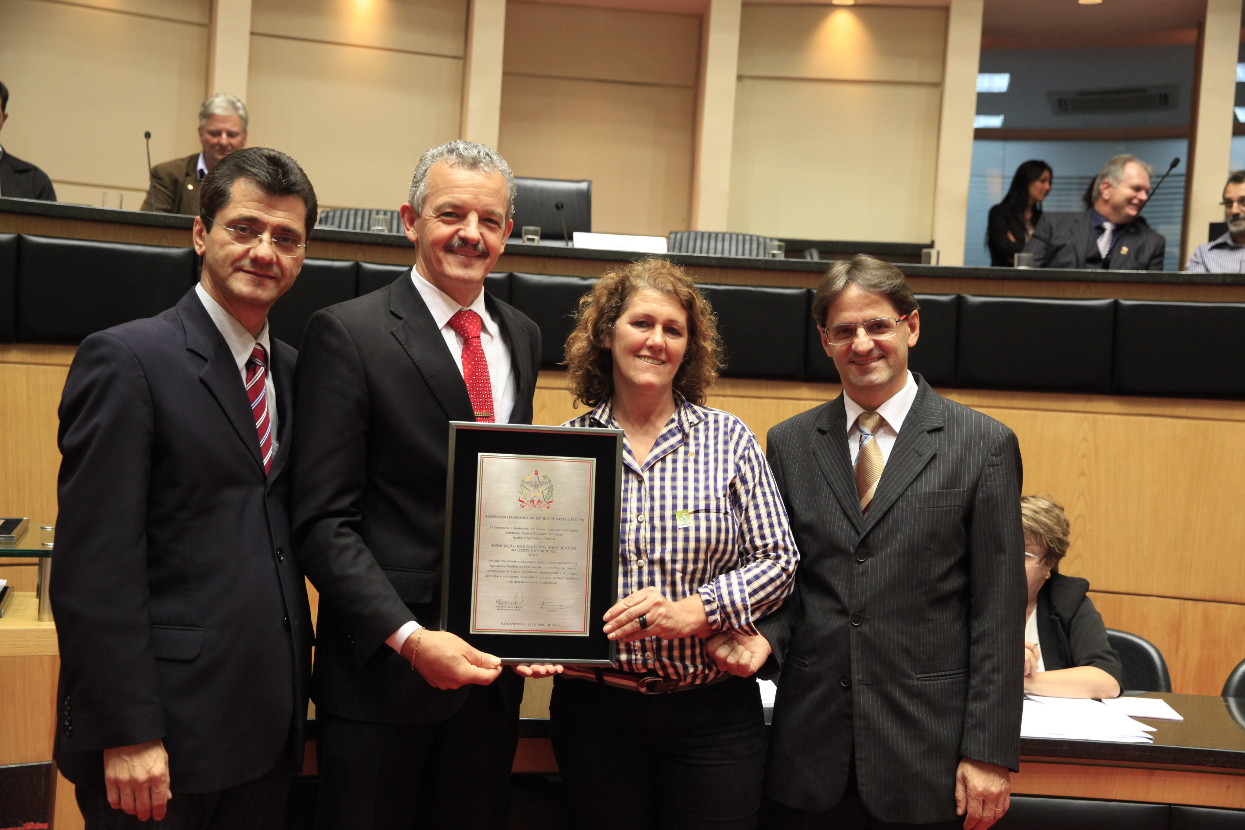 Sessâo Especial em Homenagem ao Ministério do Desenvolvimento Agrário e ás Entidades Ligadas á Agricultura Familiar   Foto  Carlos Kilian/Agencia AL