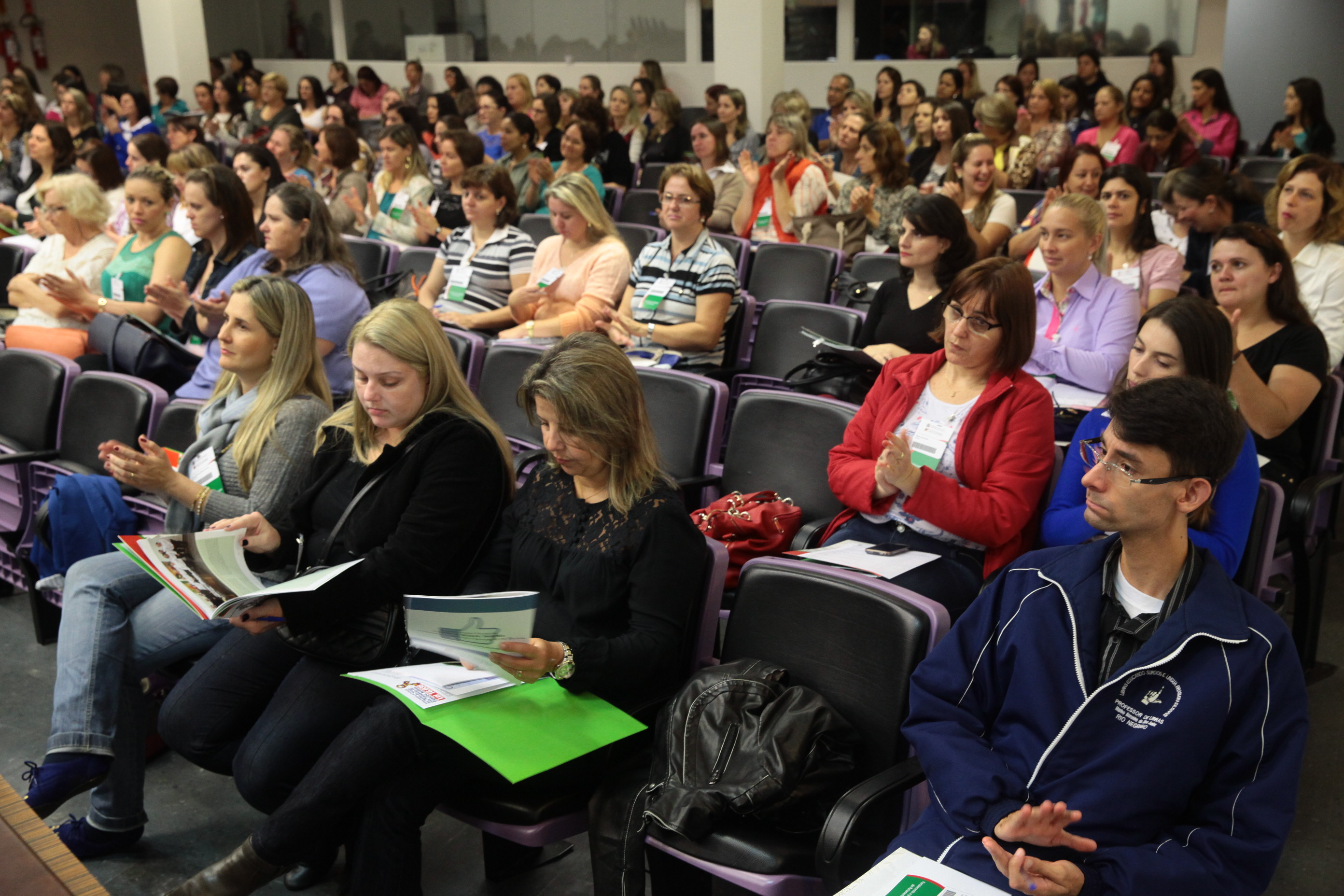 Seminário sobre Autismo em Joinville. Foto: Miriam Zomer/Agência AL