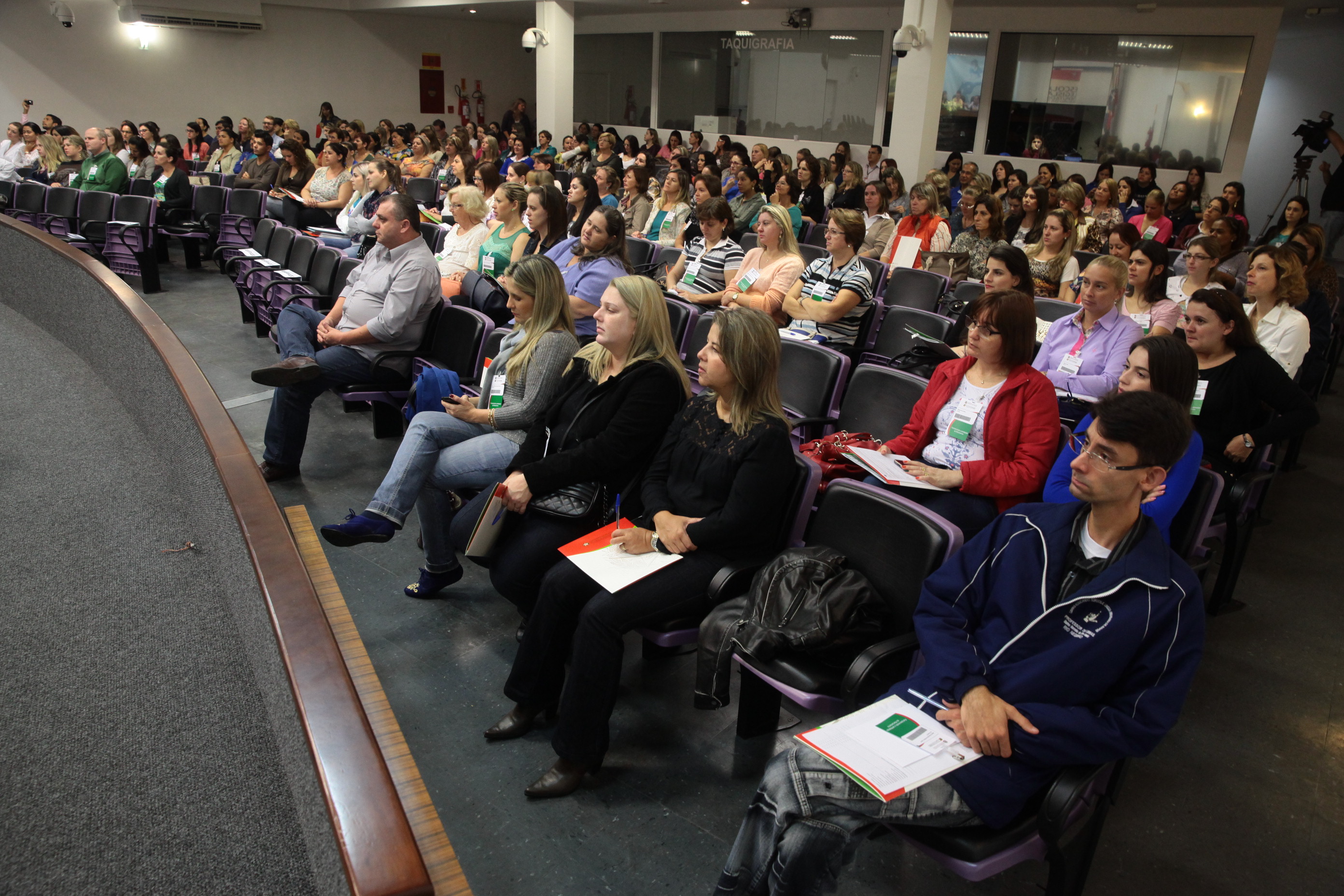 Seminário sobre Autismo em Joinville. Foto: Miriam Zomer/Agência AL