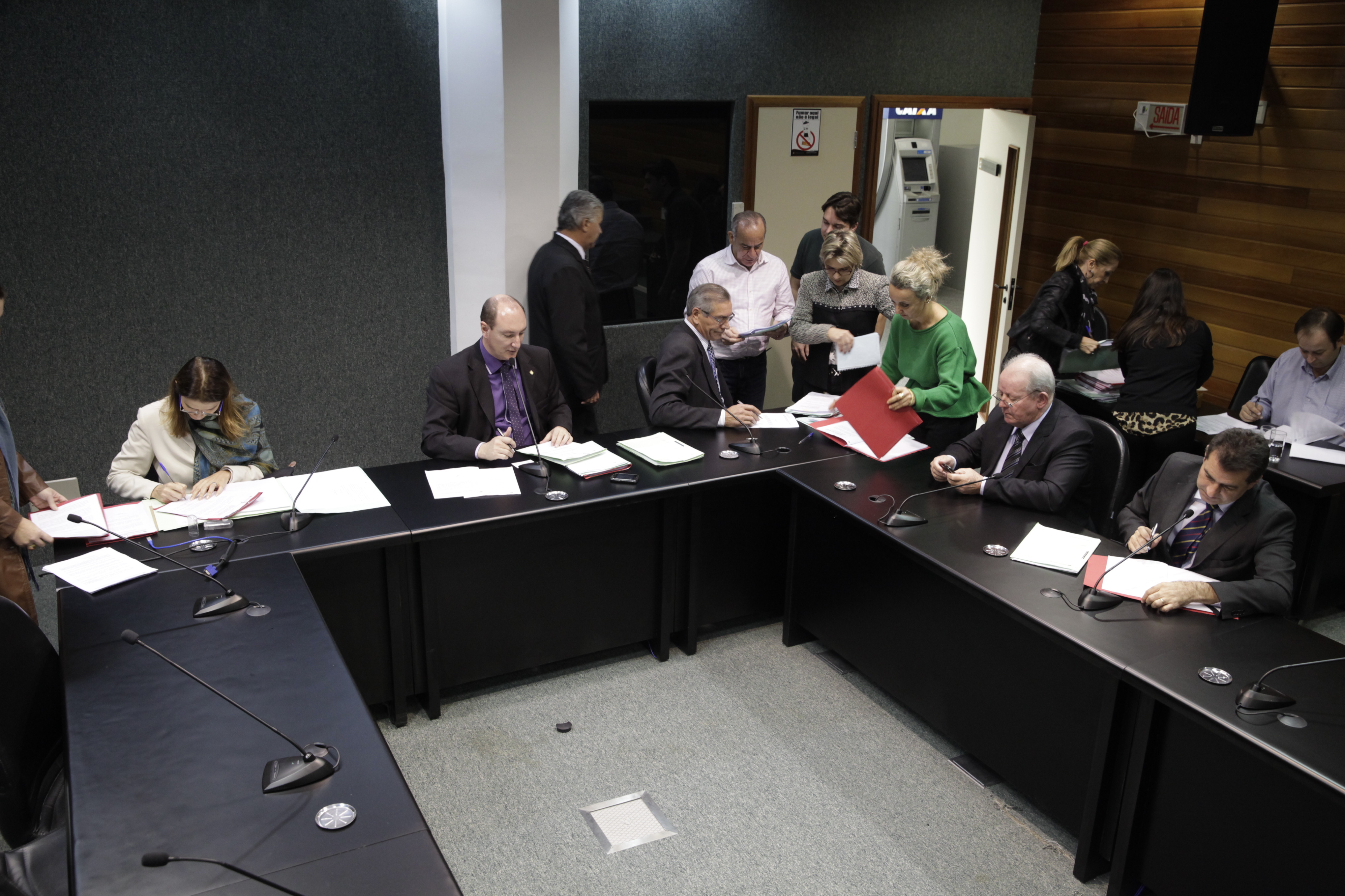 Reunião da Comissão de Trabalho, Administração e Serviço Público. Foto: Carlos Kilian/Agência AL