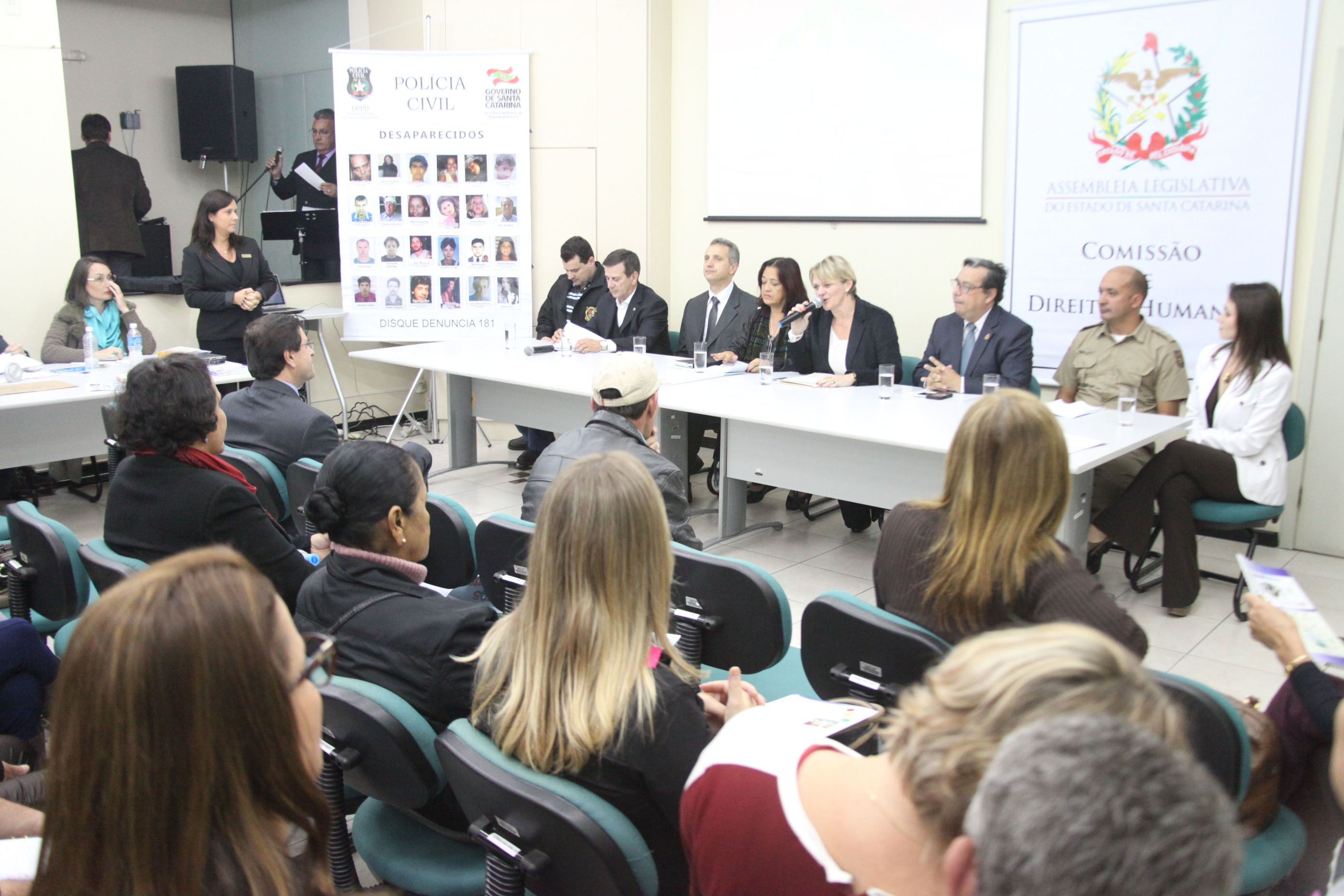 Audiência Pública SOS DESAPARECIDOS. Foto: Fábio Queiroz / Agência AL