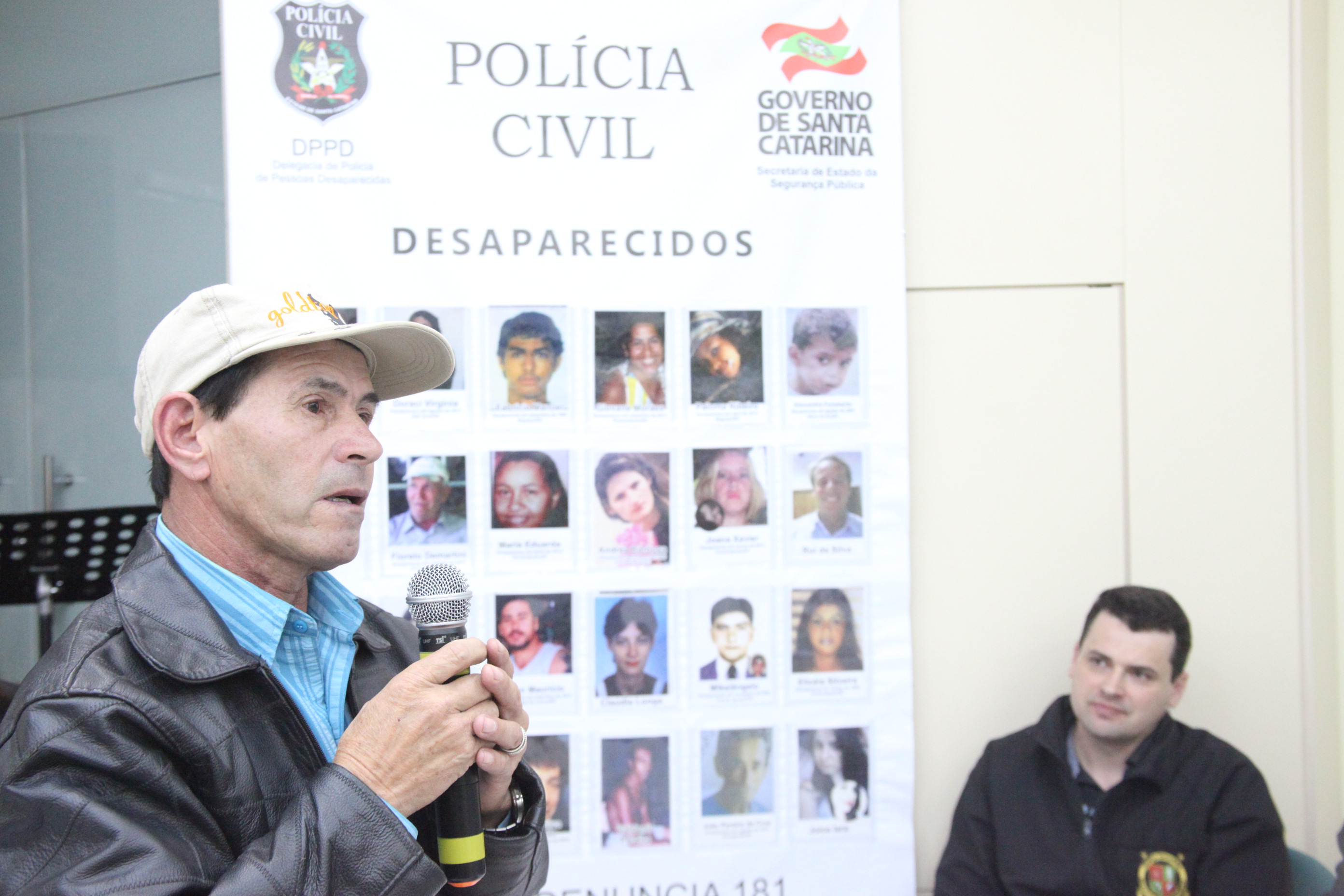 Jair Lopes. Audiência Pública SOS DESAPARECIDOS. Foto: Fábio Queiroz / Agência AL