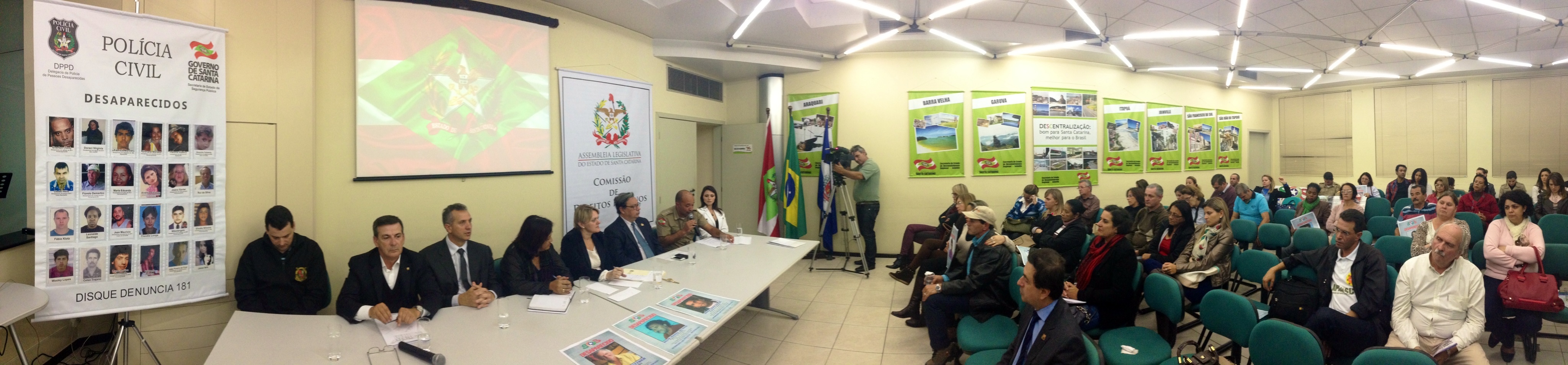 Audiência Pública SOS DESAPARECIDOS. Foto: Fábio Queiroz / Agência AL