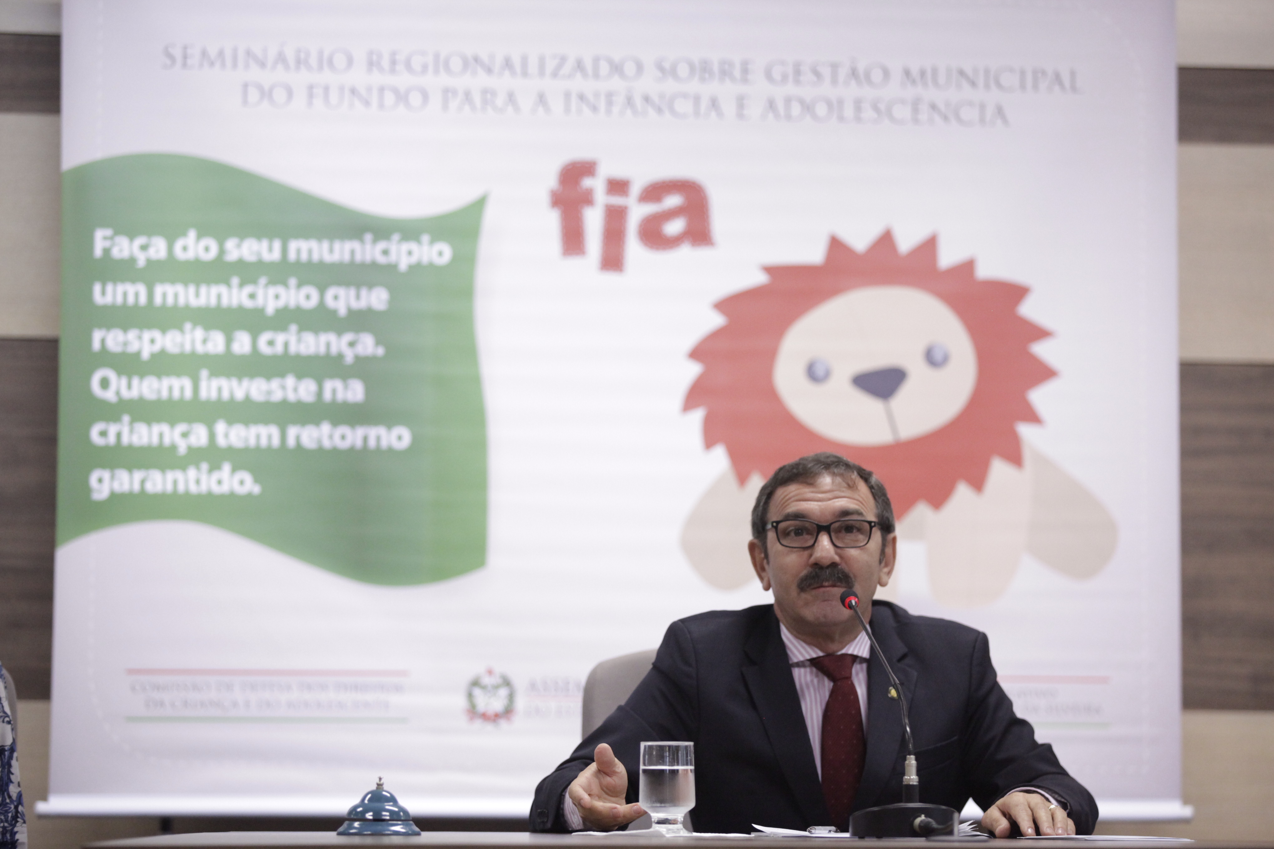 Seminário Regional sobre a Gestão do Fundo da Infância e da Adolescencia (FIA) em Brusque    Foto  Carlos Kilian/Agencia AL