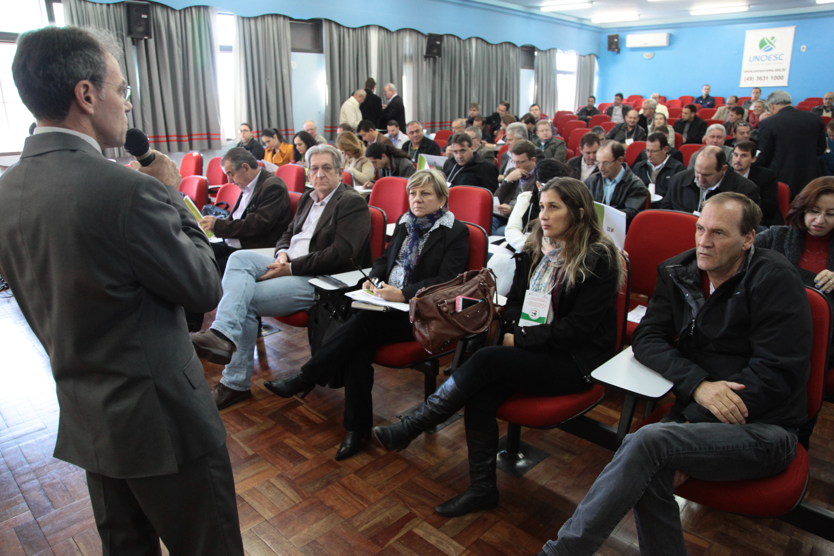 Audiência Pública do Orçamento Regionalizado em São Miguel do Oeste. Fotos: Miriam Zomer/Agência AL