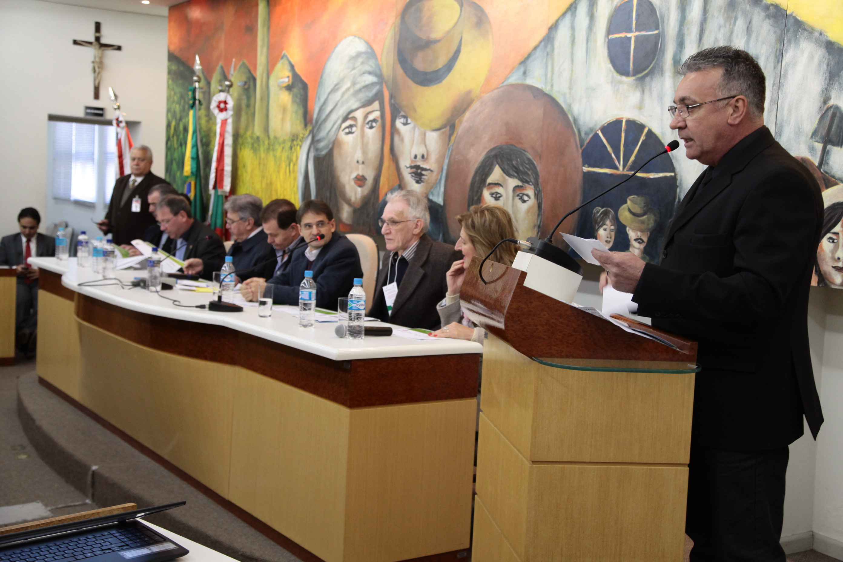 Audiência Pública do Orçamento Regionalizado em Concórdia. Foto: Miriam Zomer/Agência AL