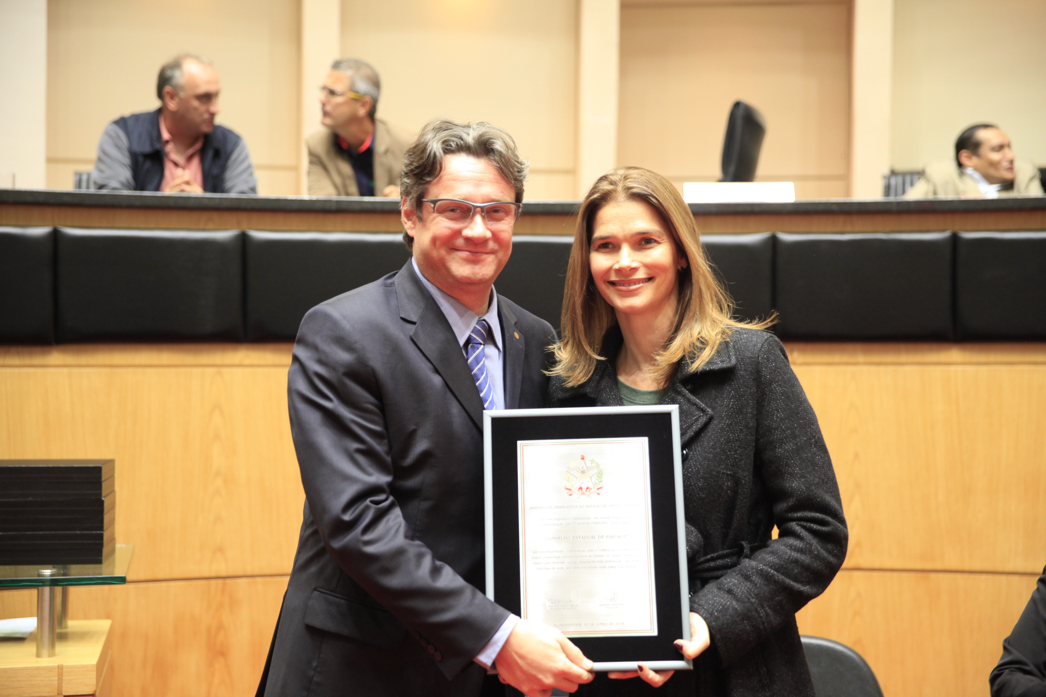 Sessão Especial em Homenagem aos 10 anos do PARAJASC   Foto Carlos Kilian/Agência AL