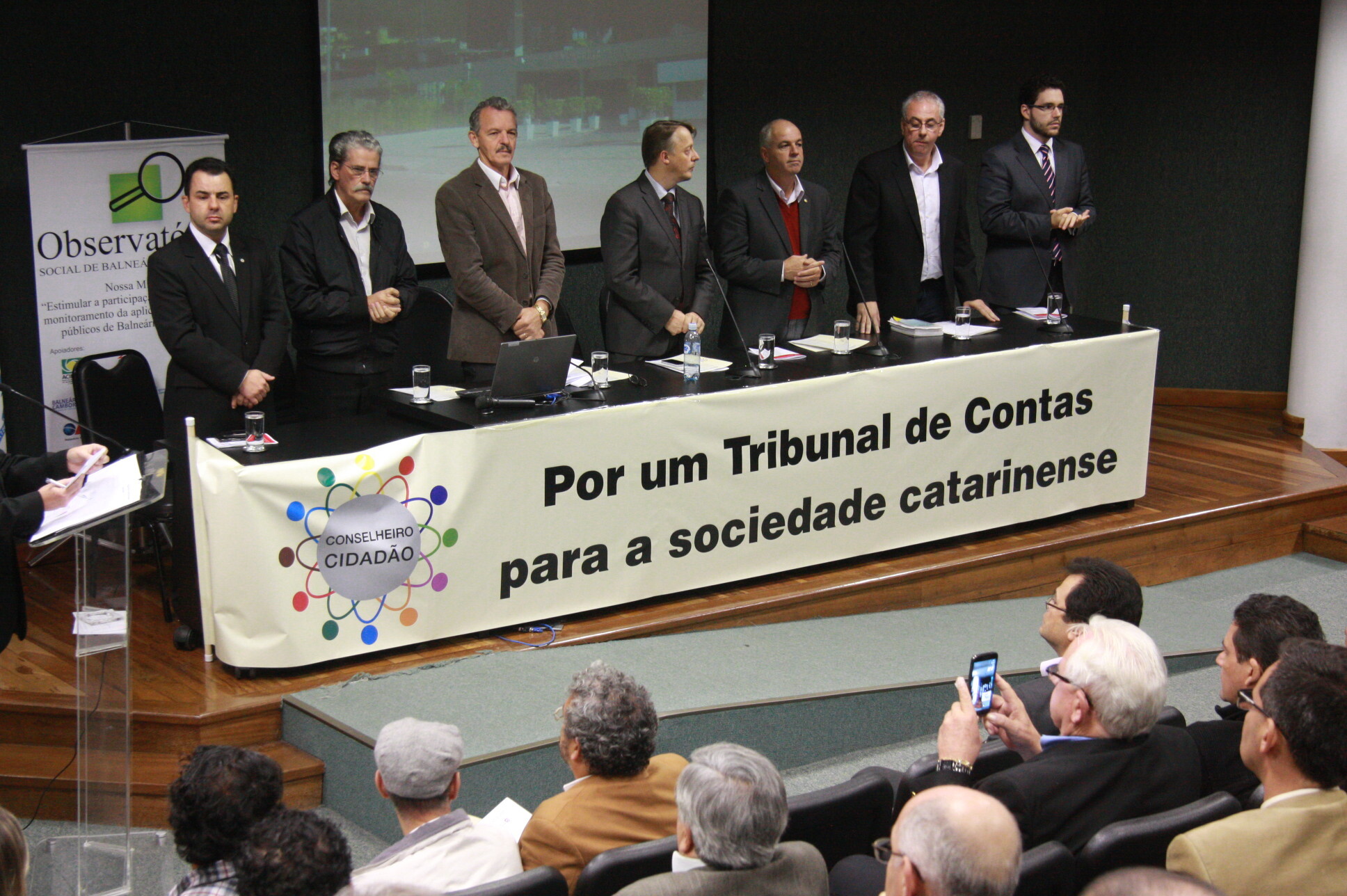 Campanha conselheiro cidadão é lançada em Santa Catarina