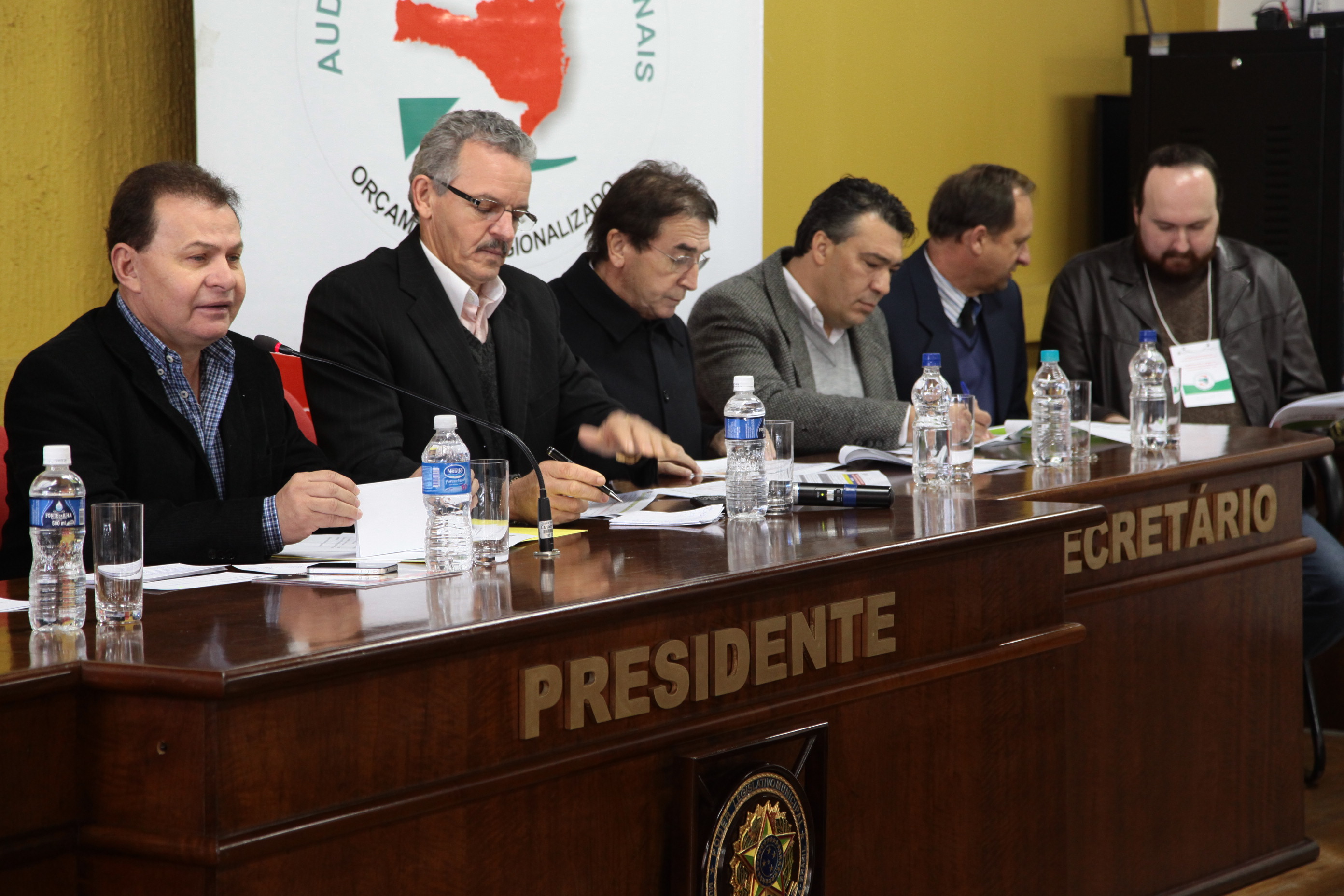 Audiência Pública do Orçamento Regionalizado em Canoinhas. Foto: Miriam Zomer/Agência AL