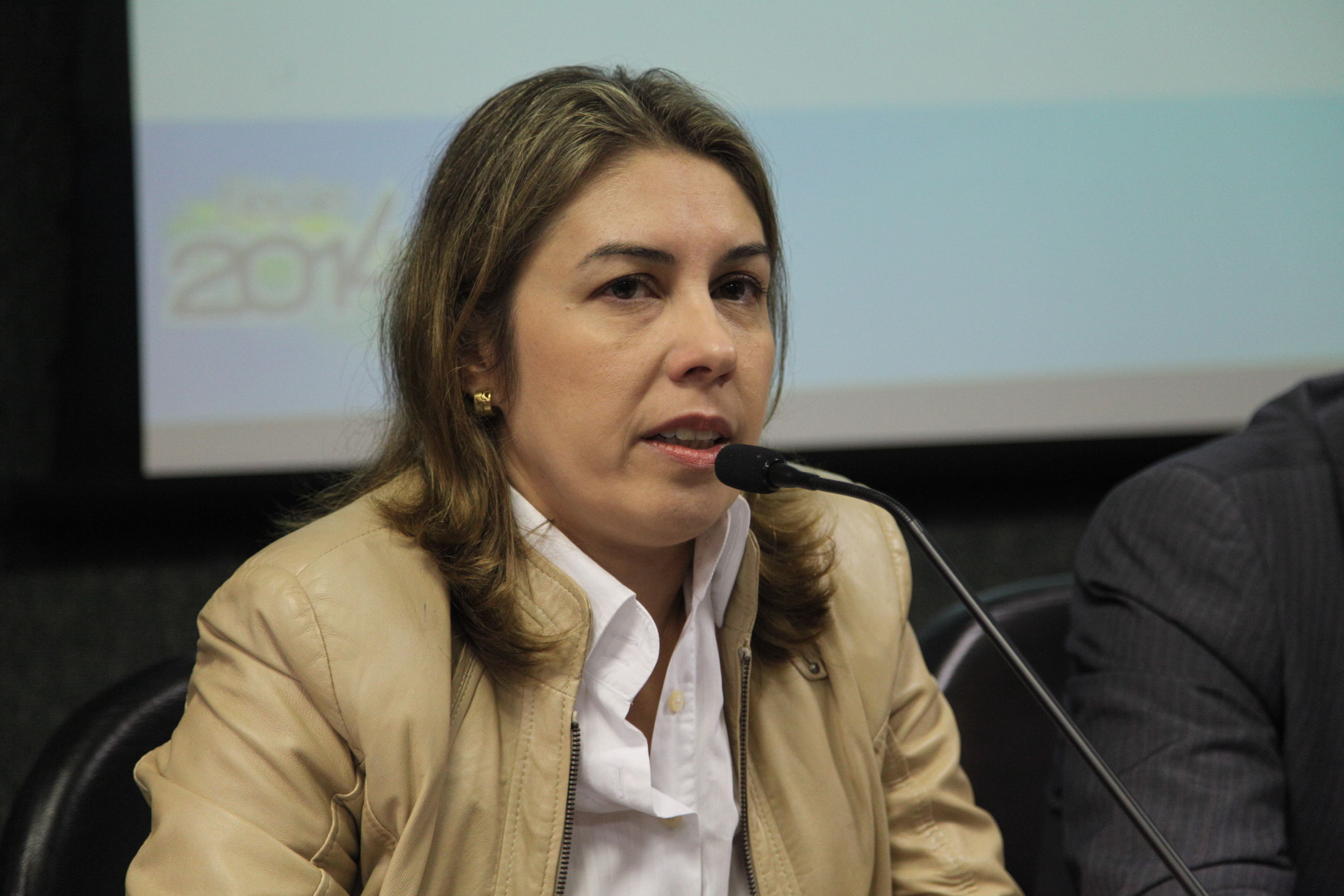Renata Beatriz de Fávere, corregedora do TRE - Seminário sobre eleições - ACAERT