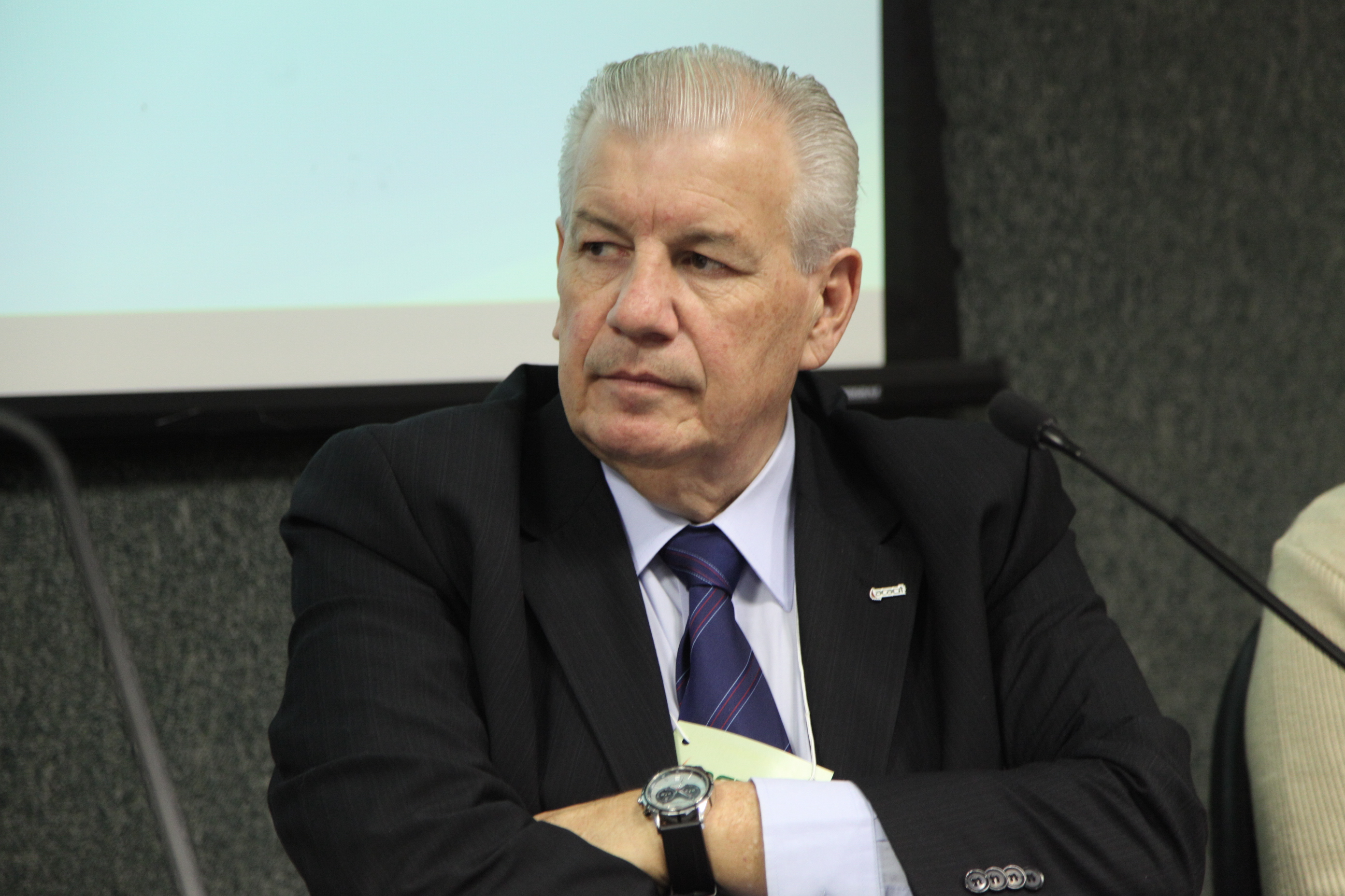 Rubens Olbrisch, presidente da ACAERT - Seminário sobre eleições