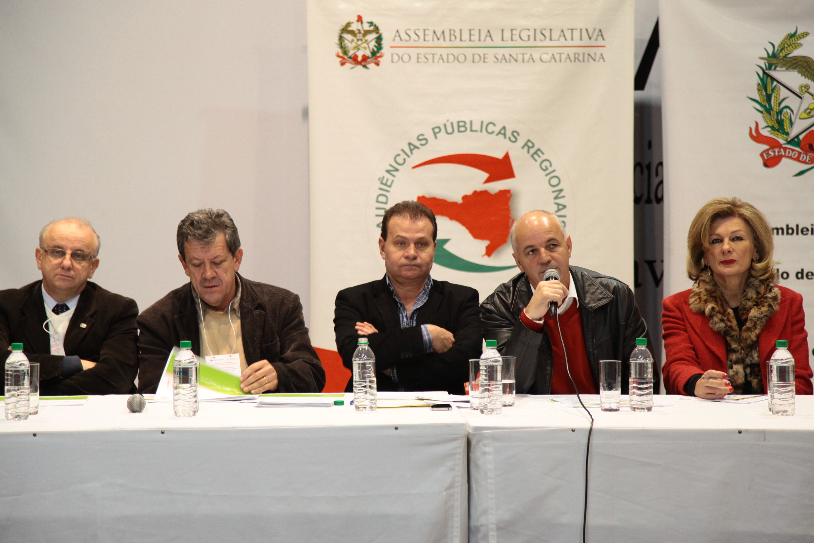 Audiência Pública do Orçamento Regionalizado em Lages. Fotos: Miriam Zomer/Agência AL