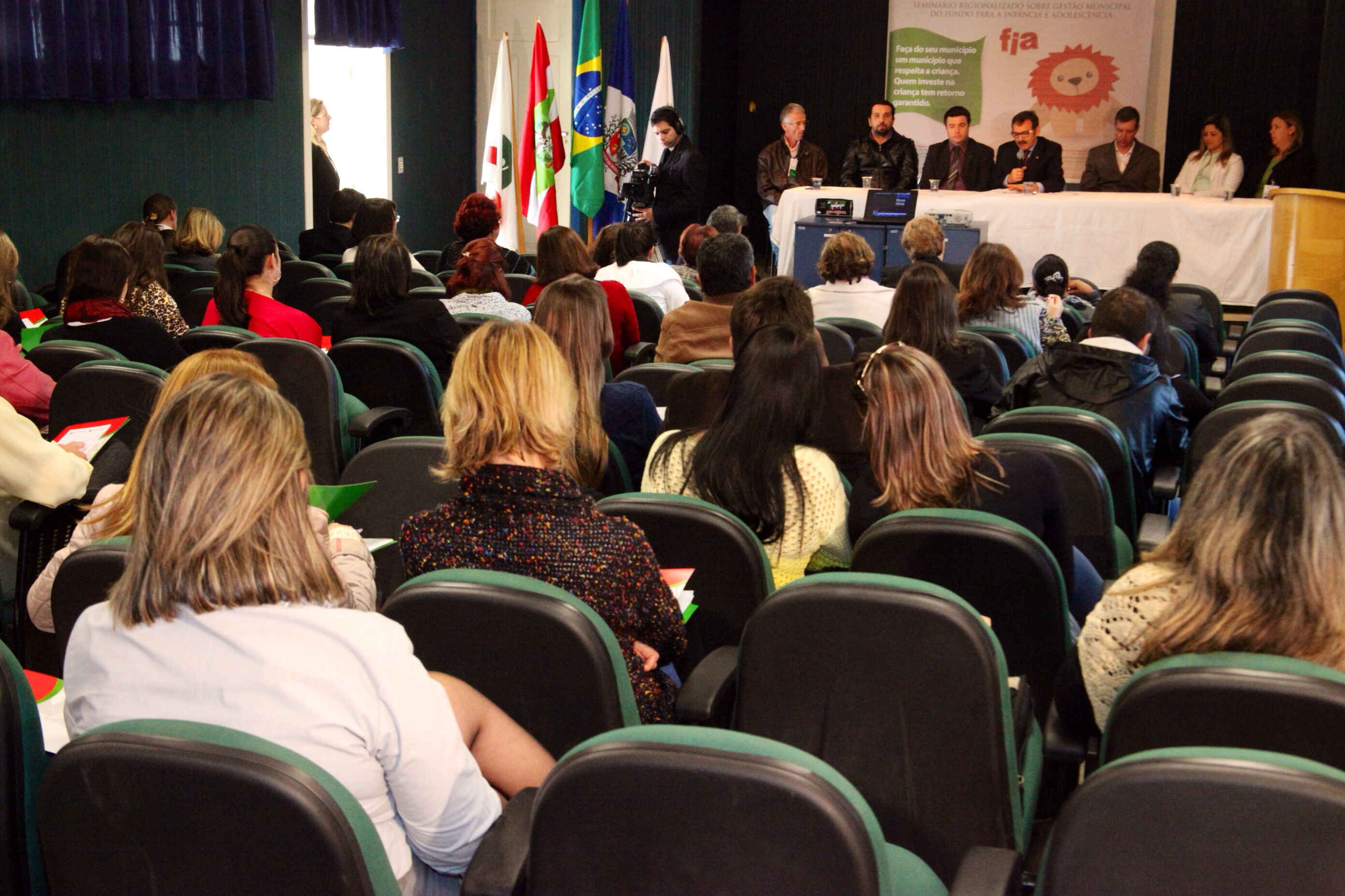 Seminário regionalizado sobre gestão municipal do FIA - Fundo para Infância e Adolescência. Foto: Fábio Queiroz / Agência AL