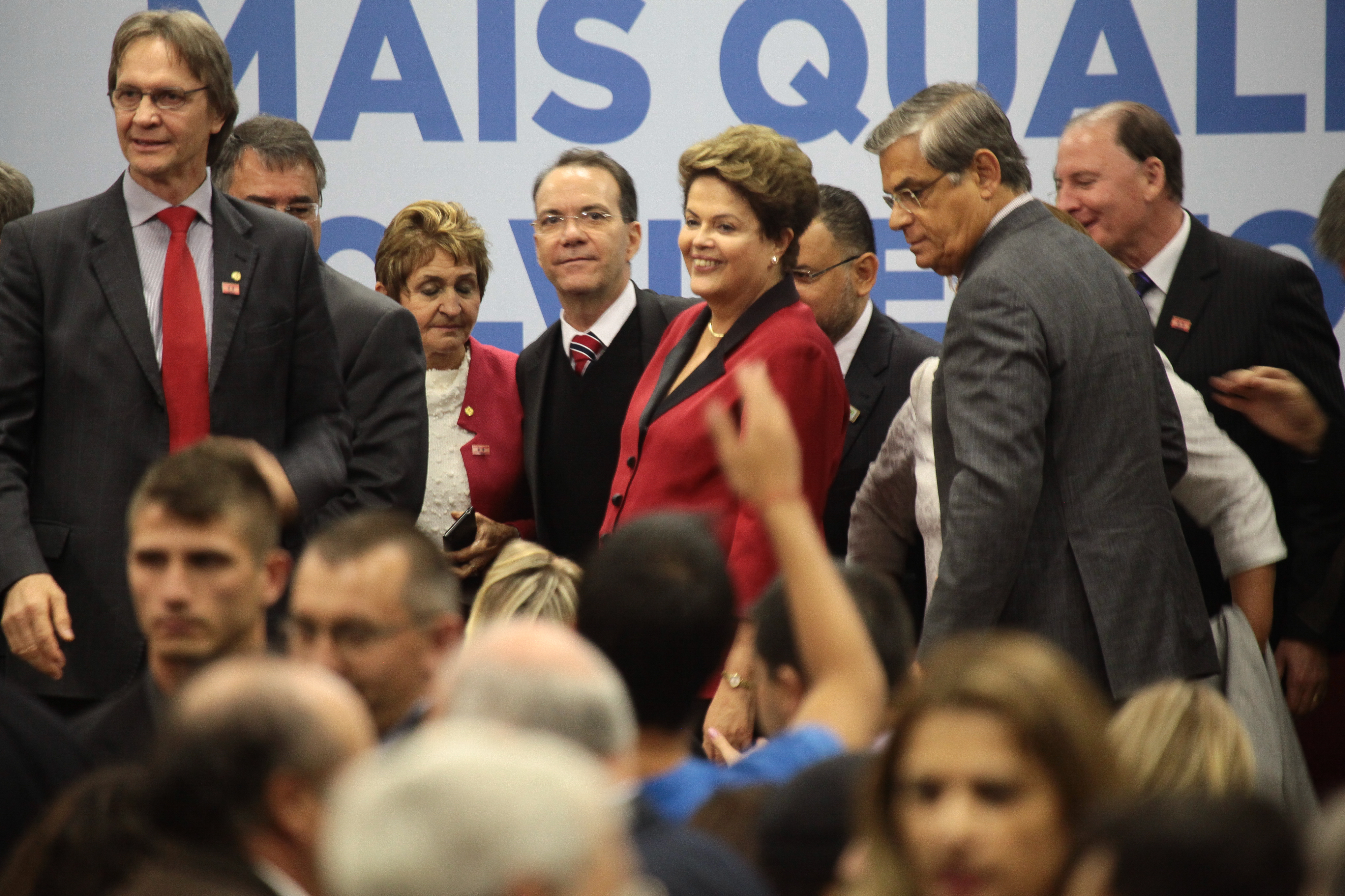 Visita da Presidente Dilma Rousseff ao Estado de Santa Catarina. Fotos: Miriam Zomer/Agência AL