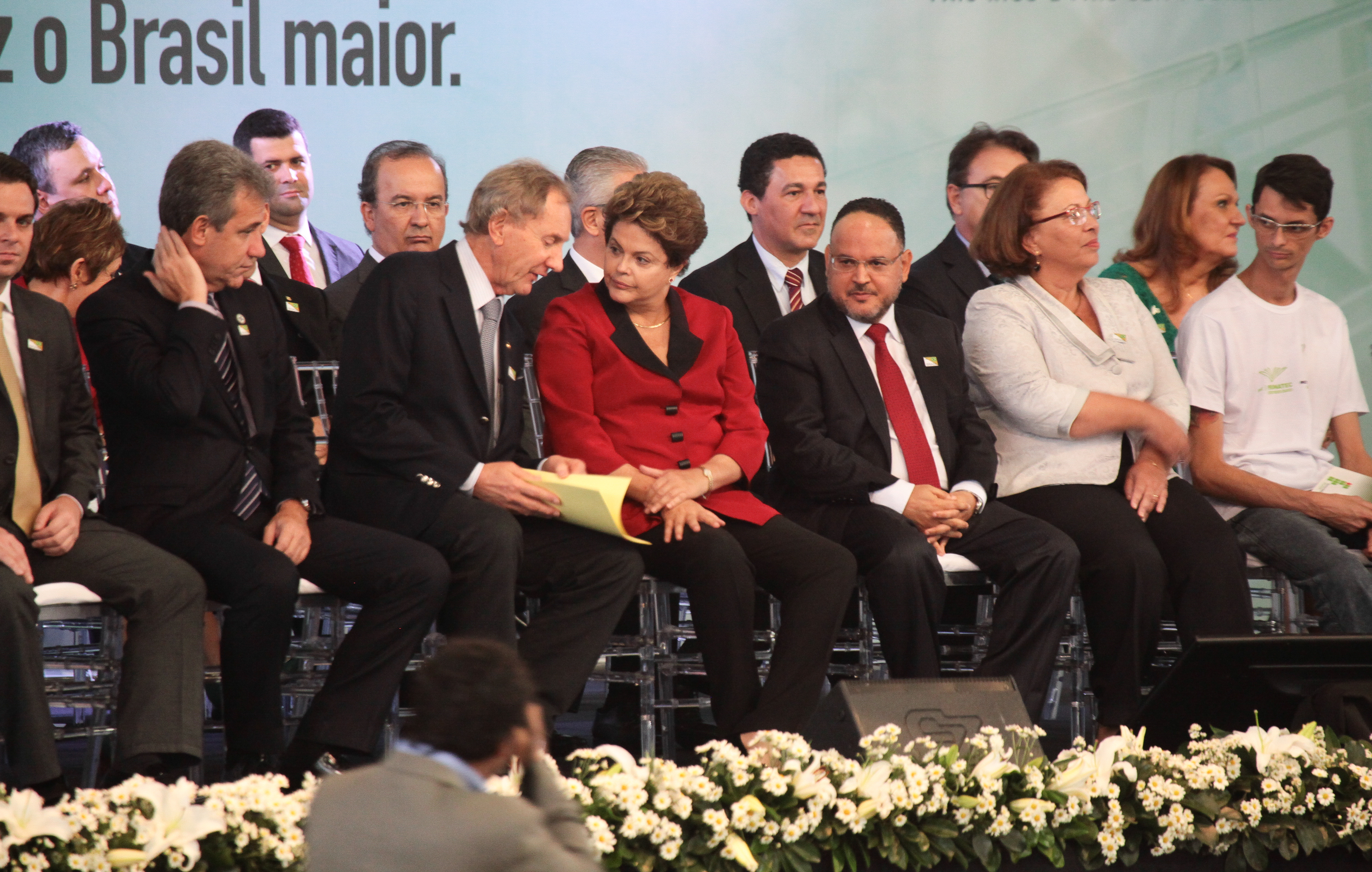Visita da Presidente Dilma Rousseff ao Estado de Santa Catarina. Fotos: Miriam Zomer/Agência AL