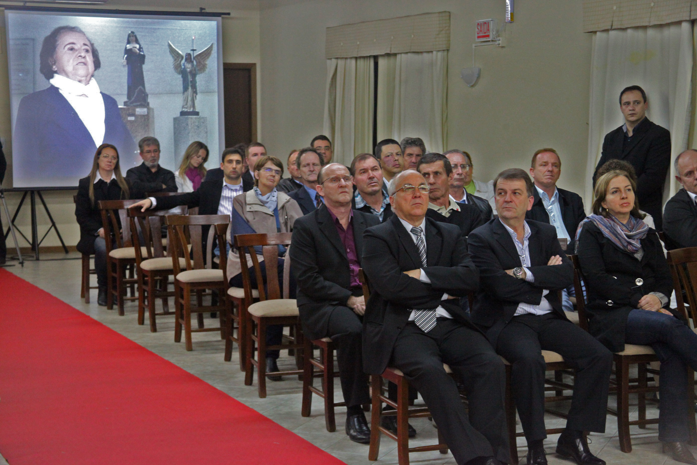 Sessão Solene em homenagem à passagem dos 12 anos de canonização de Madre Paulina. Foto: Fábio Queiroz / Agência AL