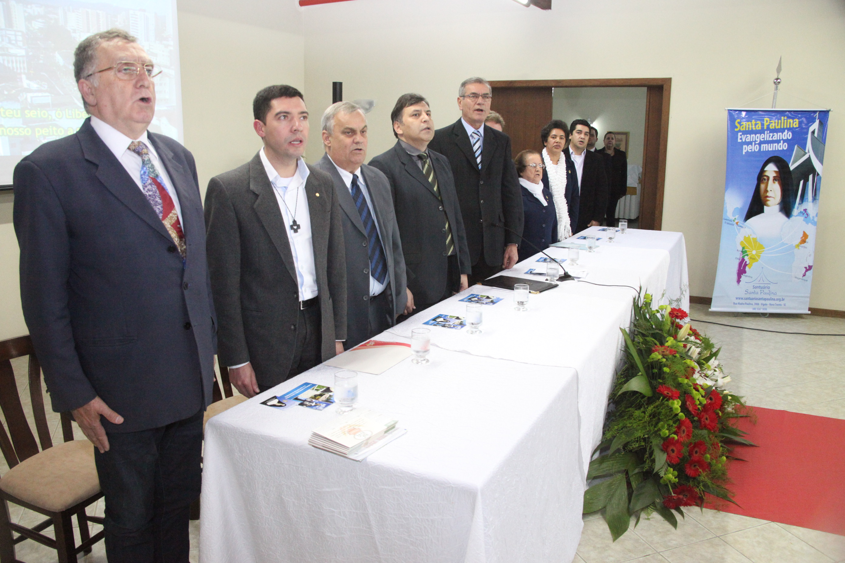 Sessão Solene em homenagem à passagem dos 12 anos de canonização de Madre Paulina. Foto: Fábio Queiroz / Agência AL