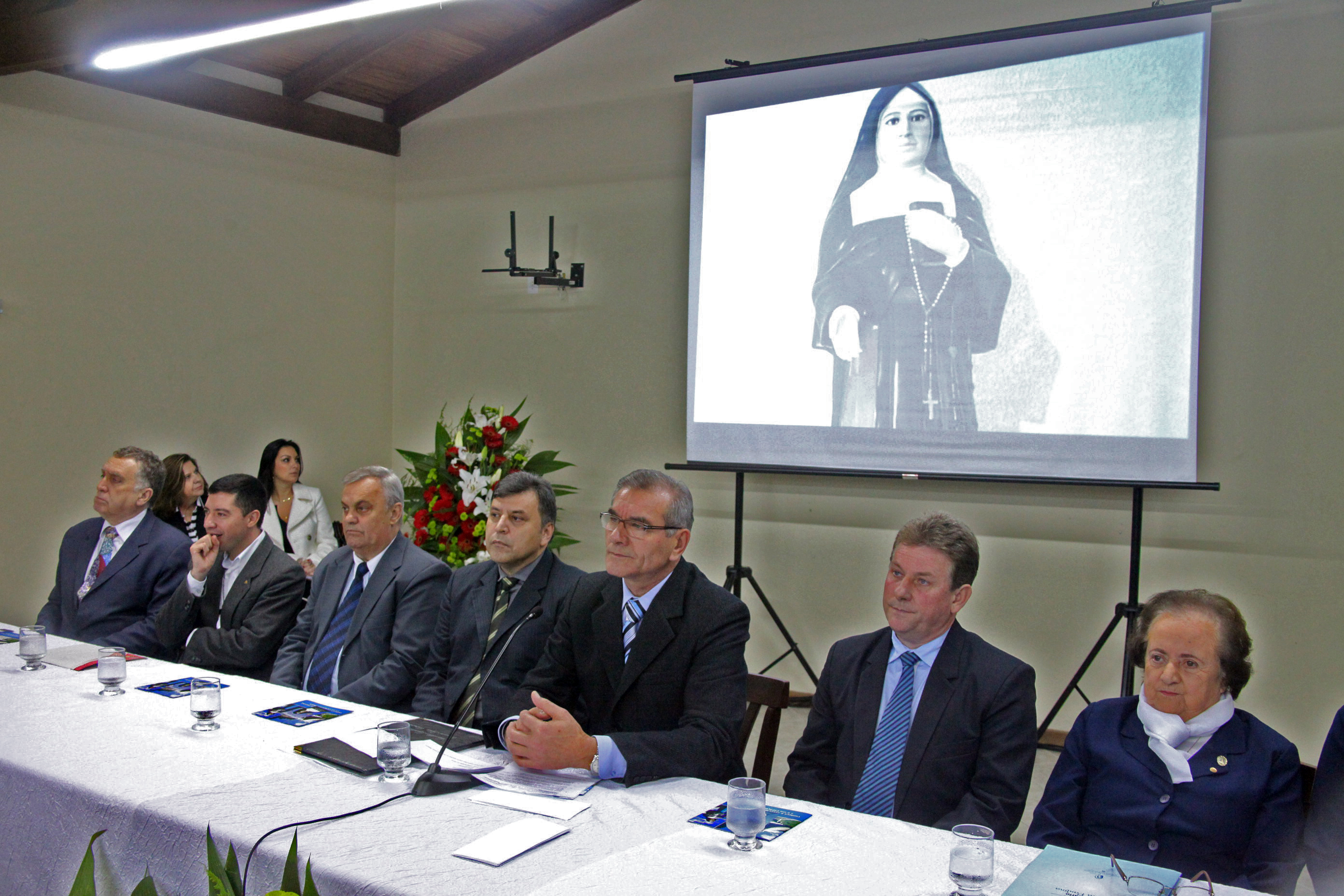 Sessão Solene em homenagem à passagem dos 12 anos de canonização de Madre Paulina. Foto: Fábio Queiroz / Agência AL