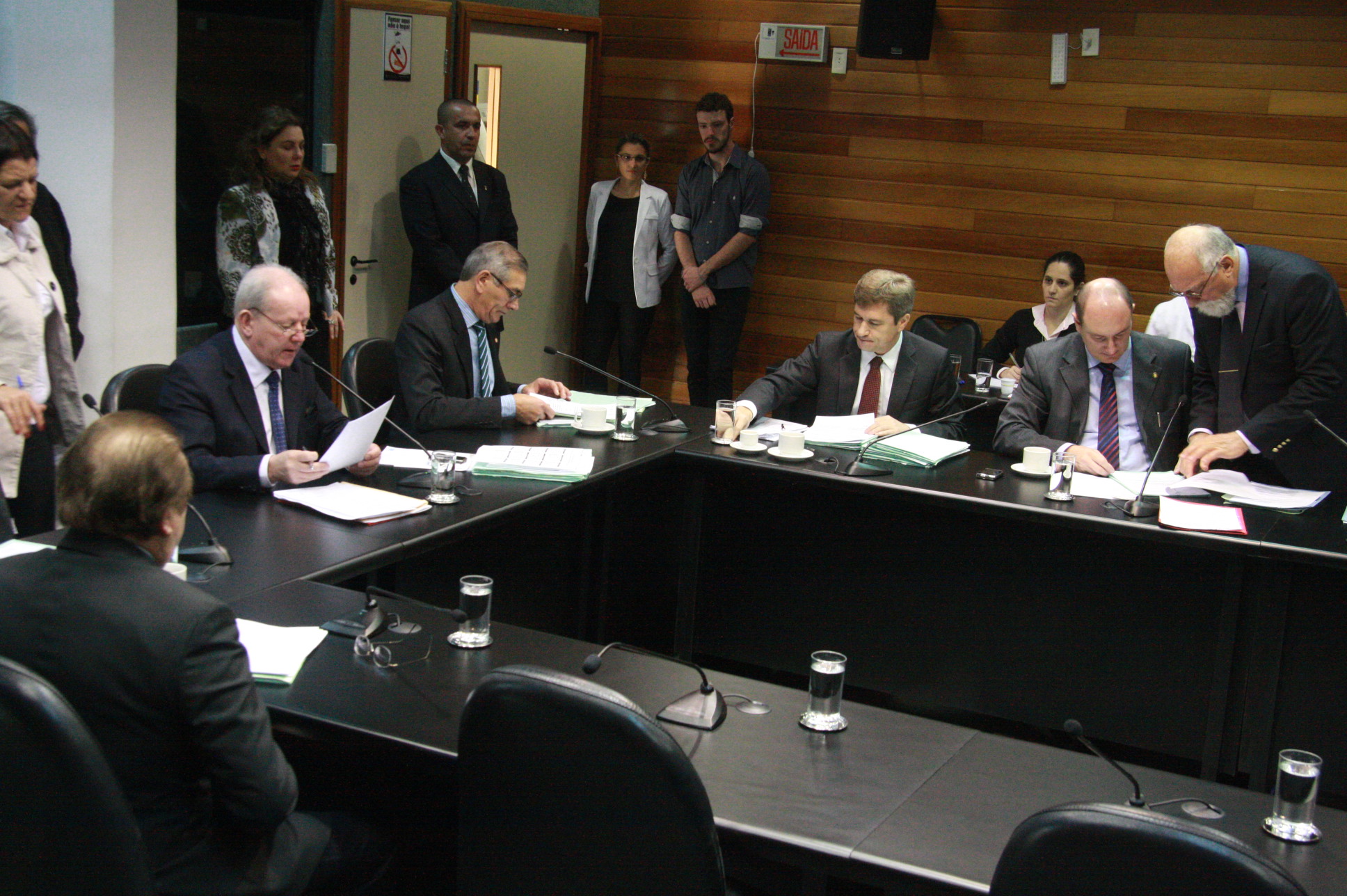 Reunião da Comissão de Constituição e Justiça. Foto: Jonas Lemos Campos/Agência AL