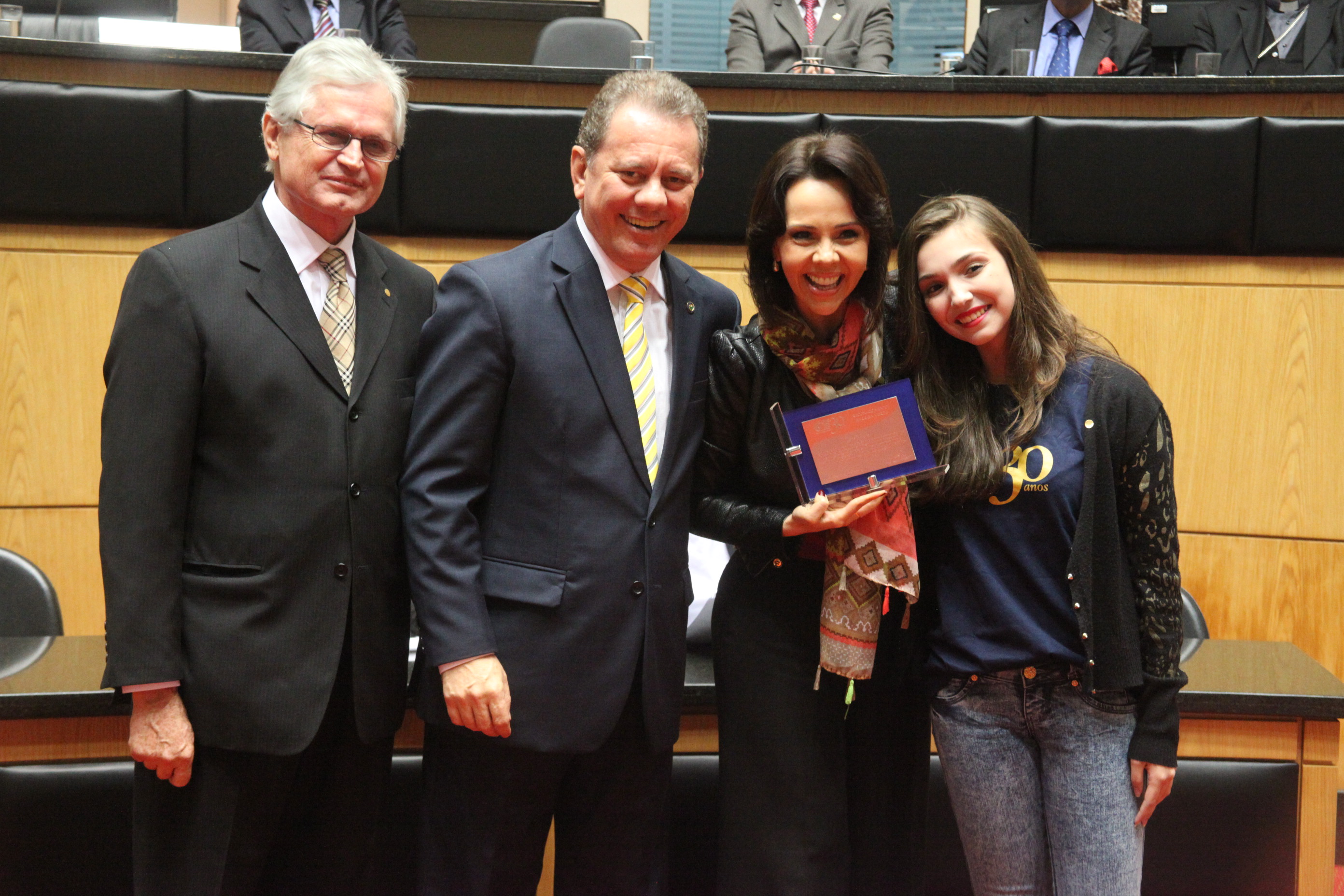 Sessão Especial em homenagem ao Centro de Integração Empresa-Escola de Santa Catarina - CIEE/SC pela passagem dos seus 30 anos de serviços prestados à sociedade. Foto: Fábio Queiroz