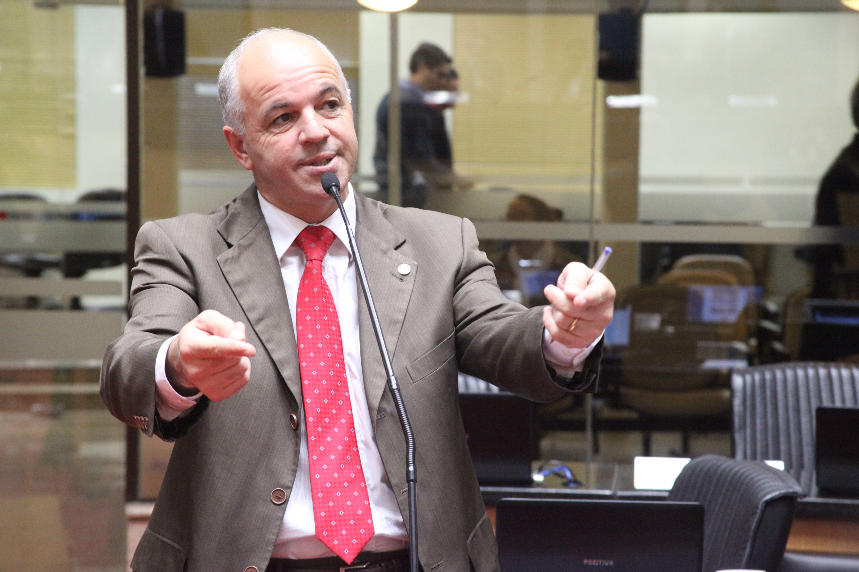 Deputado Sargento Amauri Soares (PSOL). Sessão Ordinária. Foto: Fábio Queiroz / Agência AL