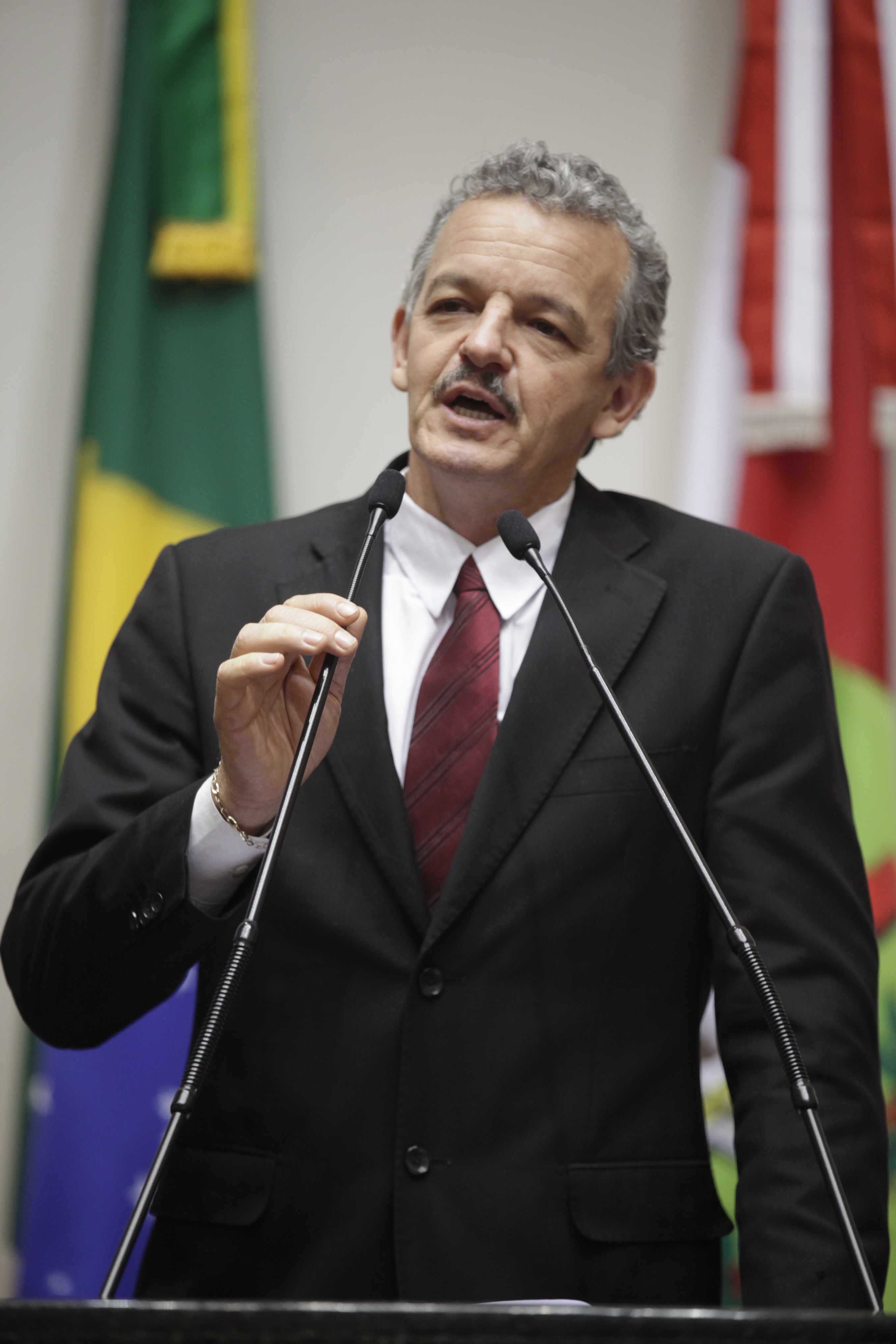 Deputado Dirceu Dresch (PT) - Sessão Plenária. Foto: Carlos Kilian/Agência AL