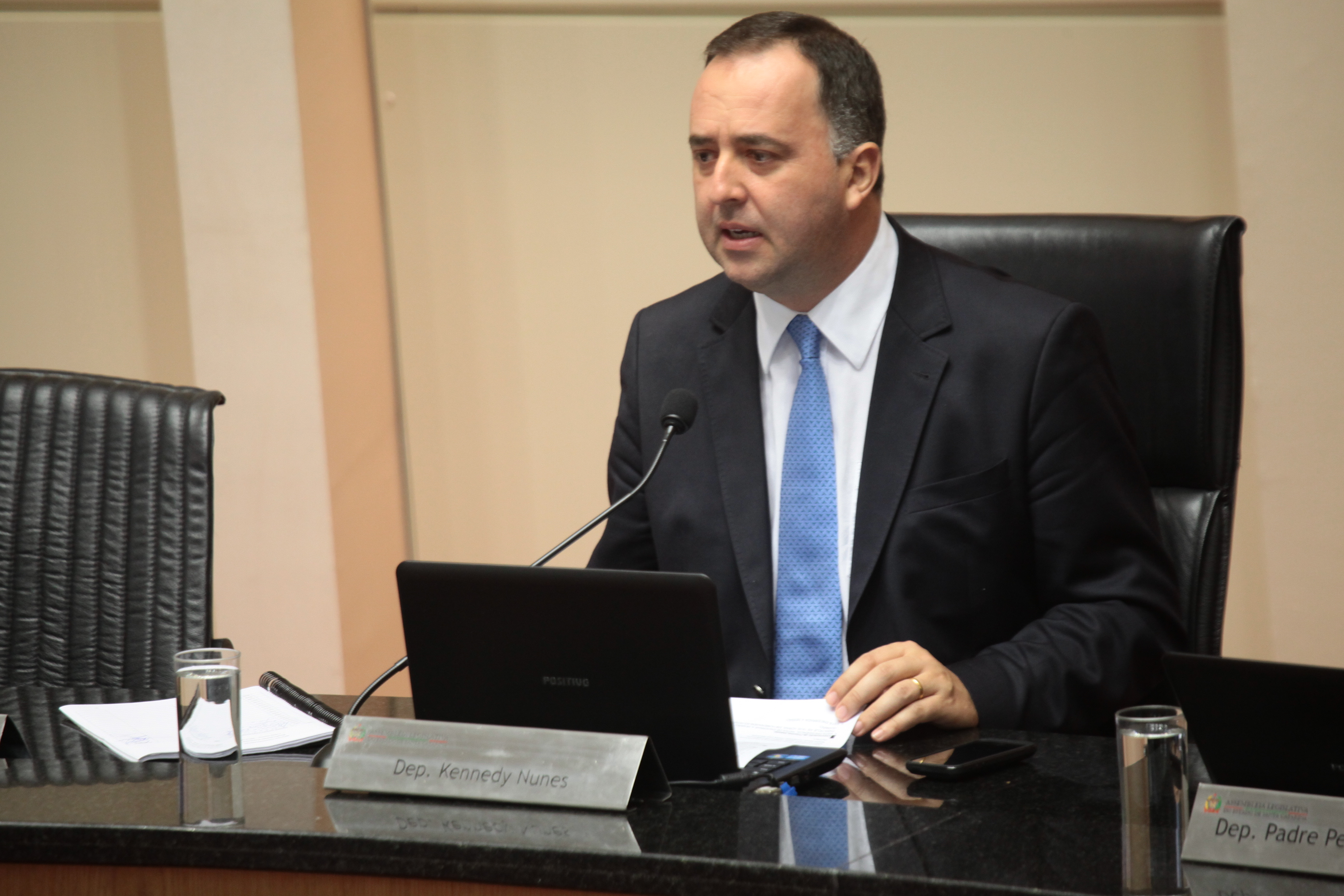 Deputado Kennedy Nunes (PSD) - Sessão Plenária. Foto: Miriam Zomer/Agência AL