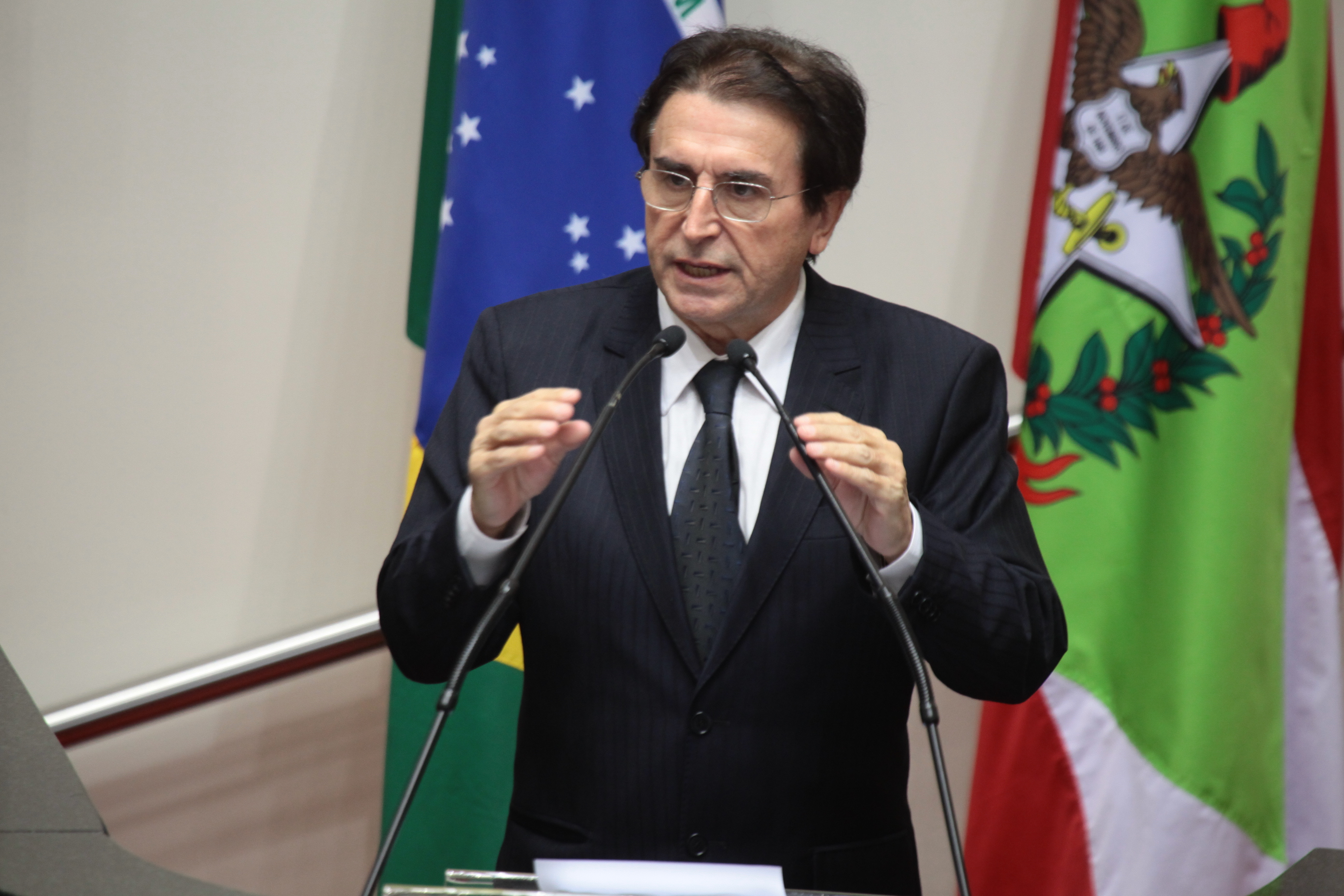 Deputado Antonio Aguiar (PMDB) - Sessão Plenária. Foto: Miriam Zomer/Agência AL