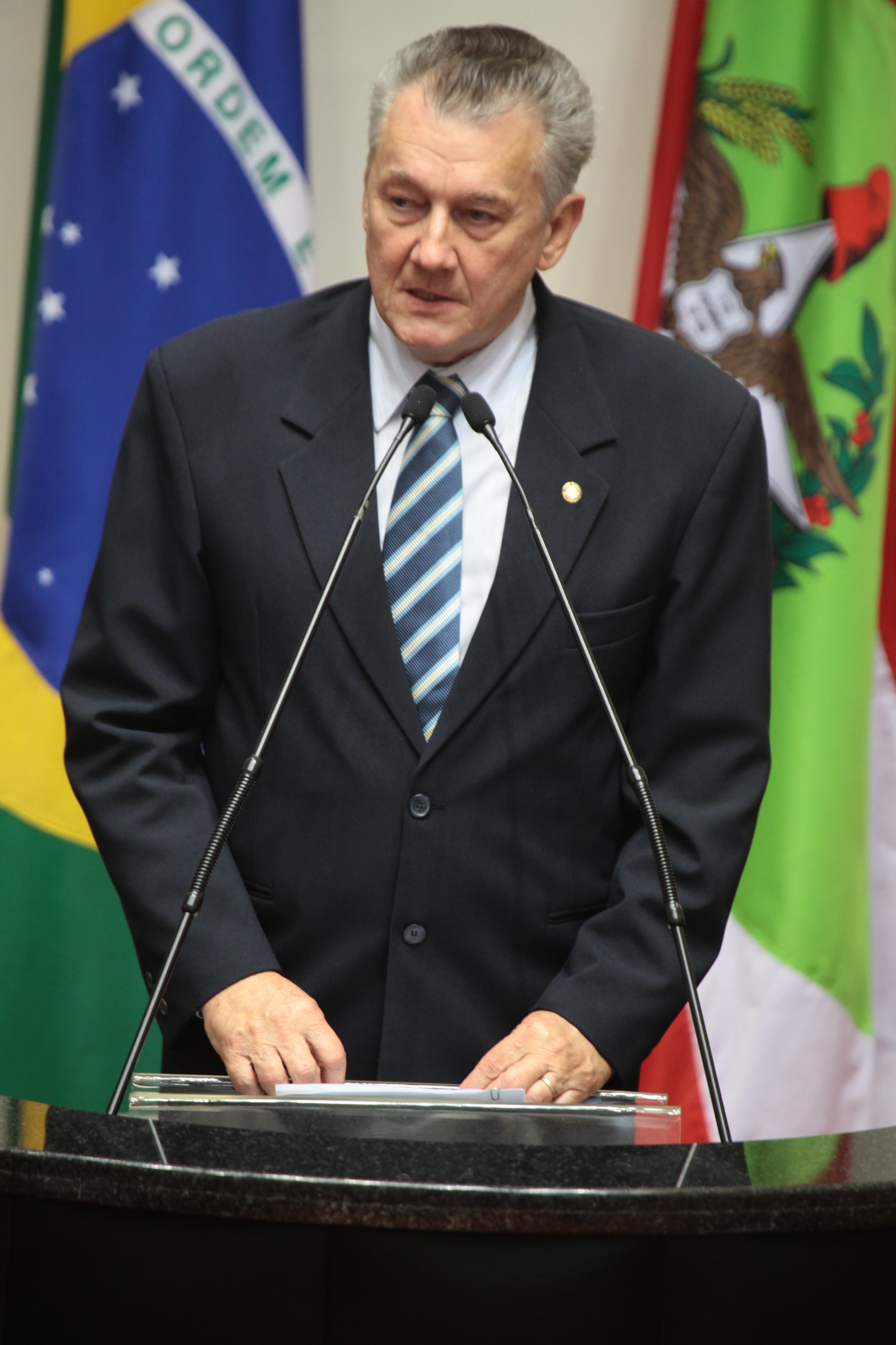 Deputado Eni Voltolini (PP) - Sessão Plenária. Foto: Miriam Zomer/Agência AL