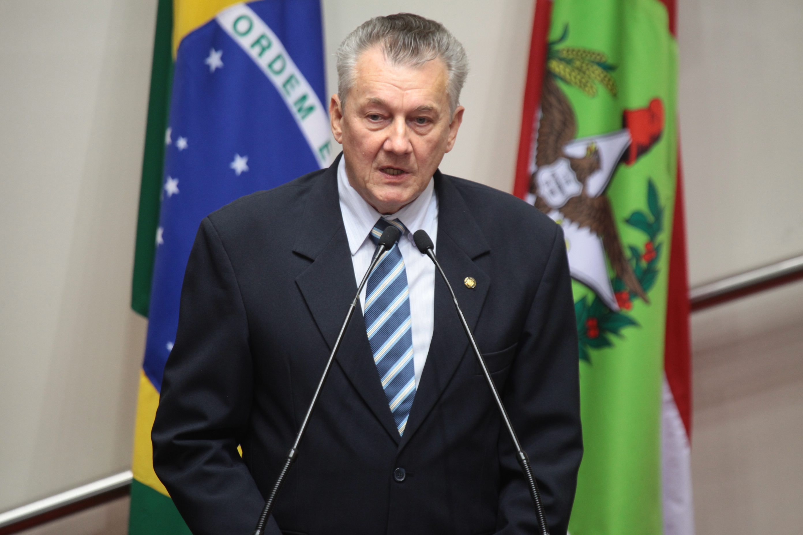 Deputado Eni Voltolini (PP) - Sessão Plenária. Foto: Miriam Zomer/Agência AL