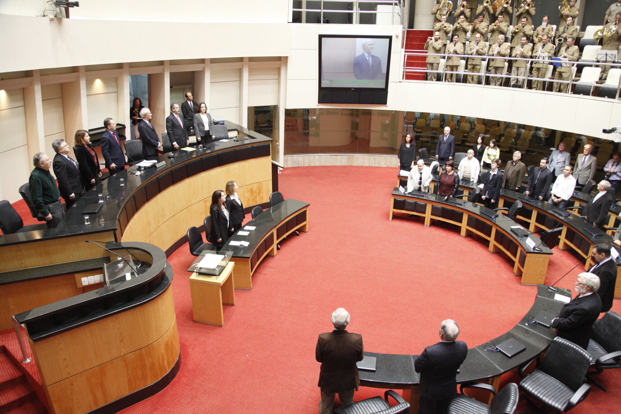 Assembleia Legislativa faz homenagem póstuma ao professor Caspar Erich Stemmer FOTO: Carlos Kilian/Agência AL