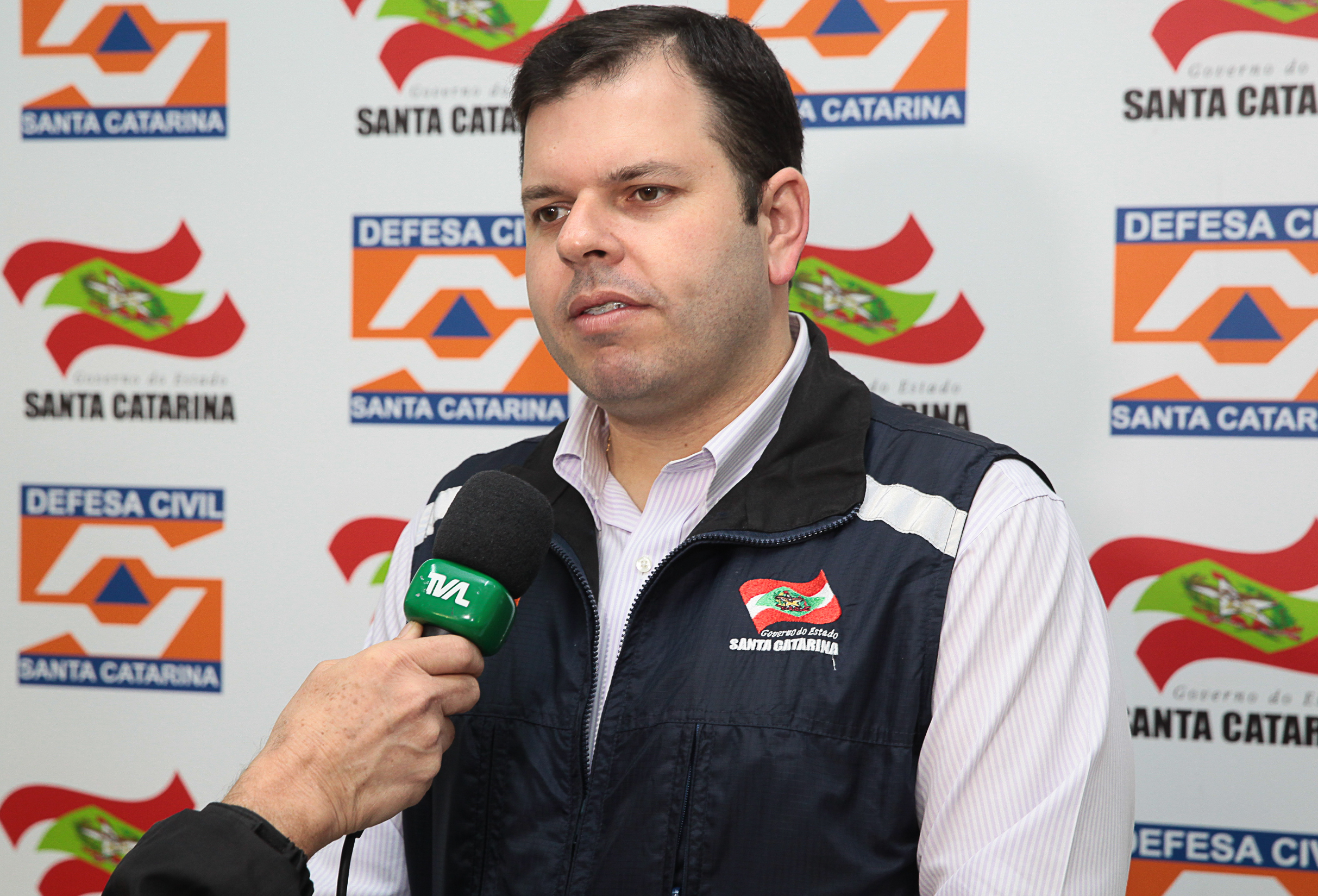 Rodrigo Moratelli - Defesa Civil. Foto:Miriam Zomer/Agência AL