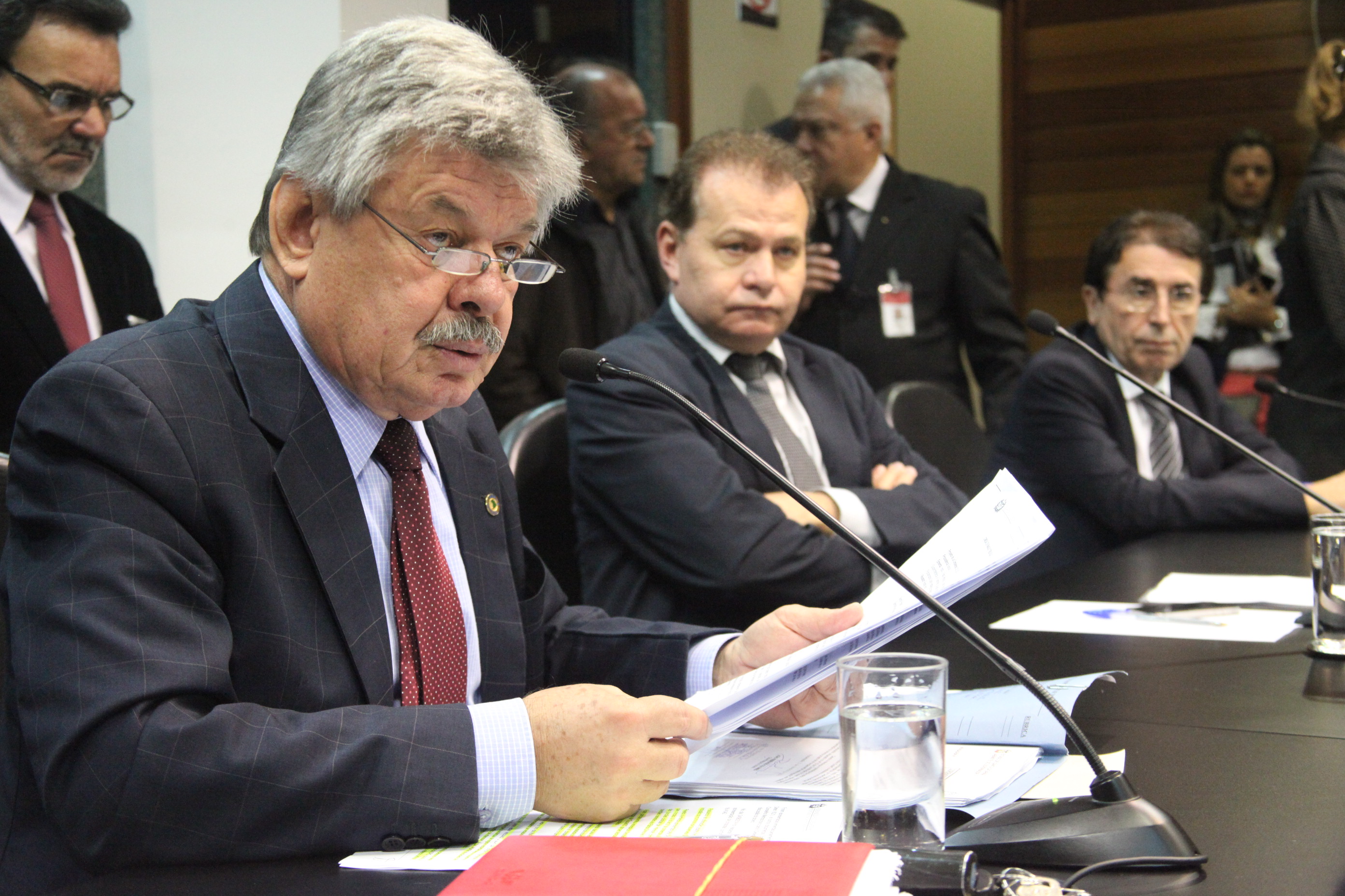 Reunião conjunta da Comissão de Finanças e Tributação e Comissão de Transportes. Foto: Fábio Queiroz / Agência AL