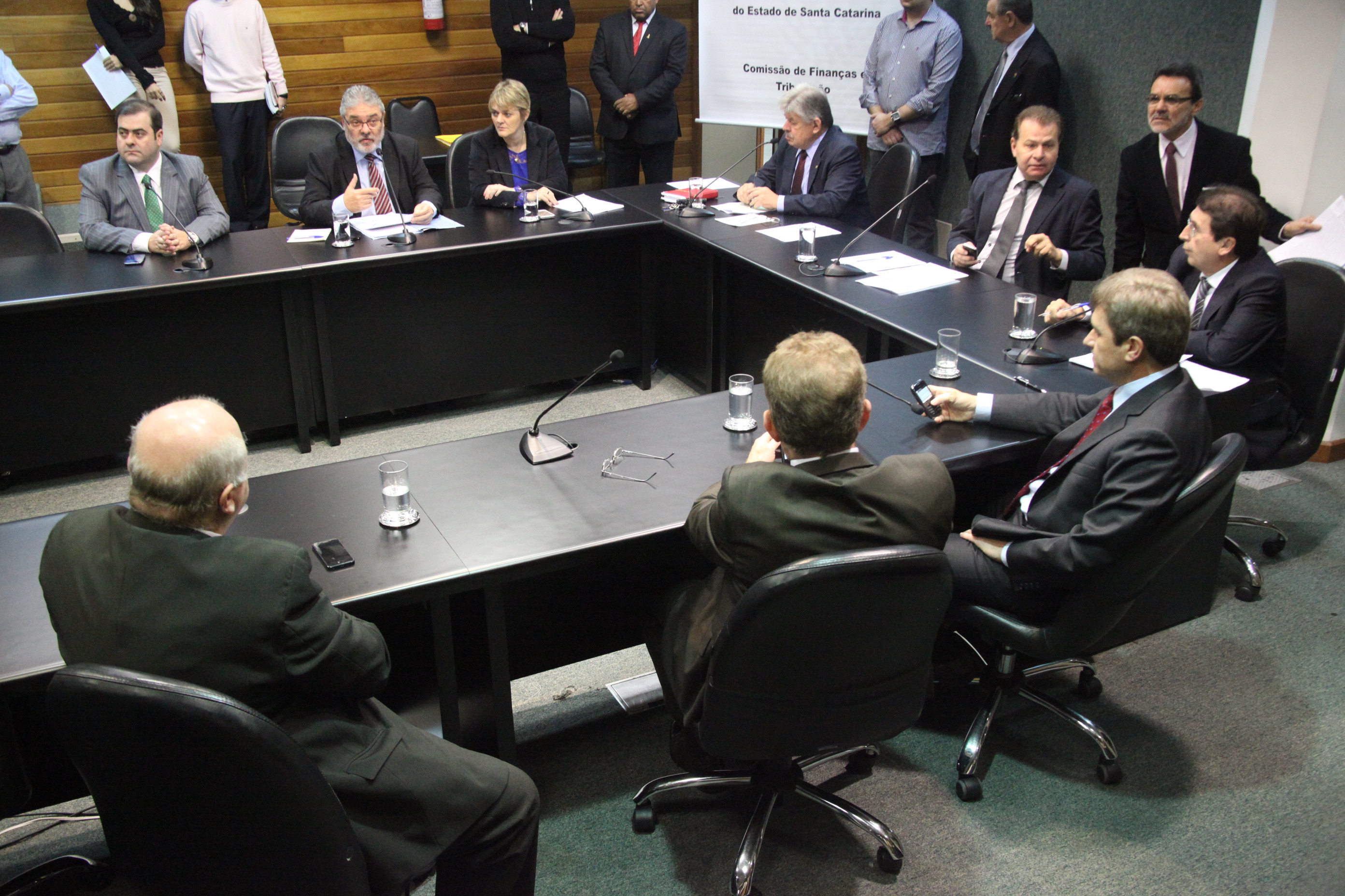 Reunião conjunta da Comissão de Finanças e Tributação e Comissão de Transportes. Foto: Fábio Queiroz / Agência AL