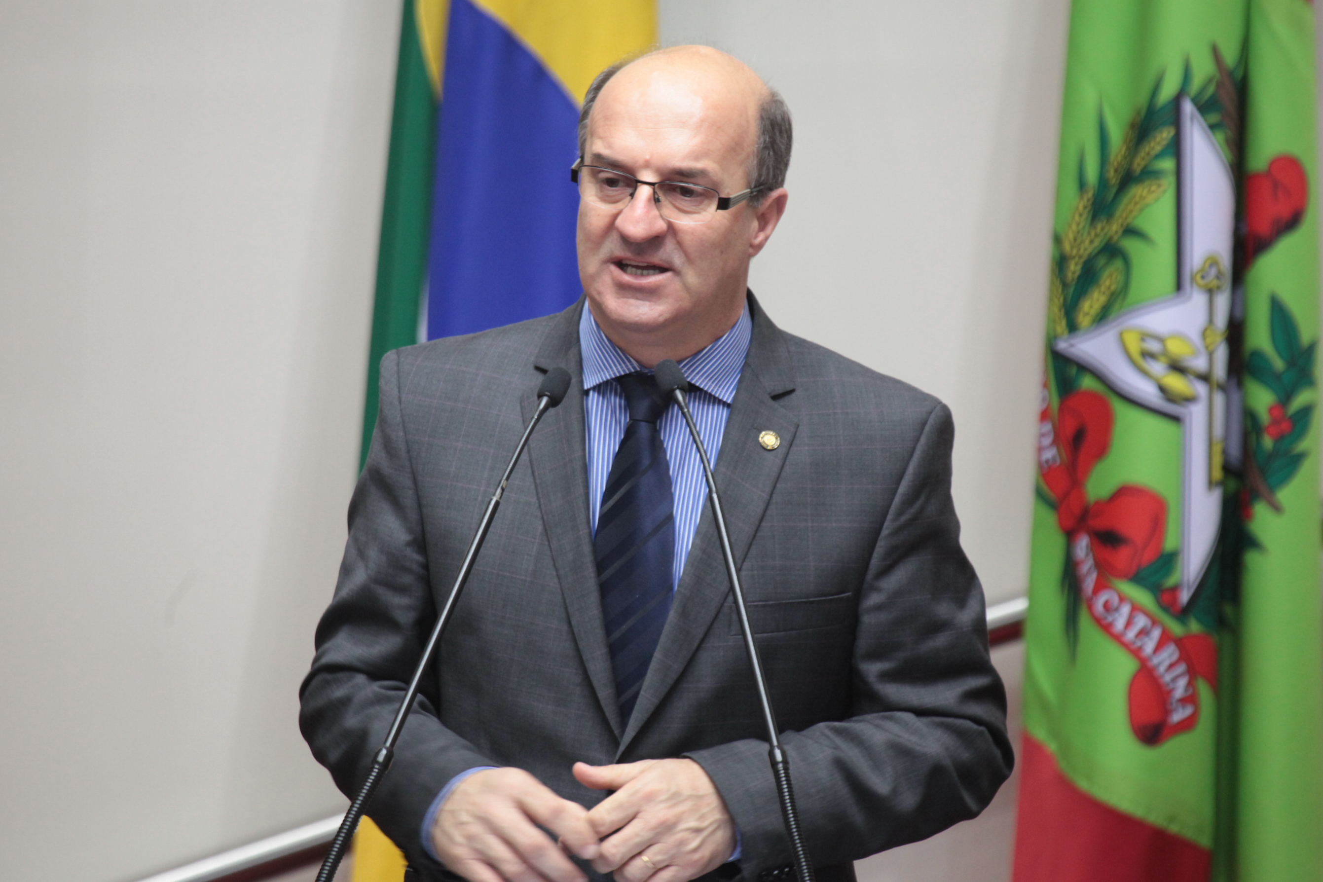 Sessão Ordinária - Plenário Osni Régis - Dep. José Milton Scheffer (PP) - Foto: Juliana Stadnik / Agência AL