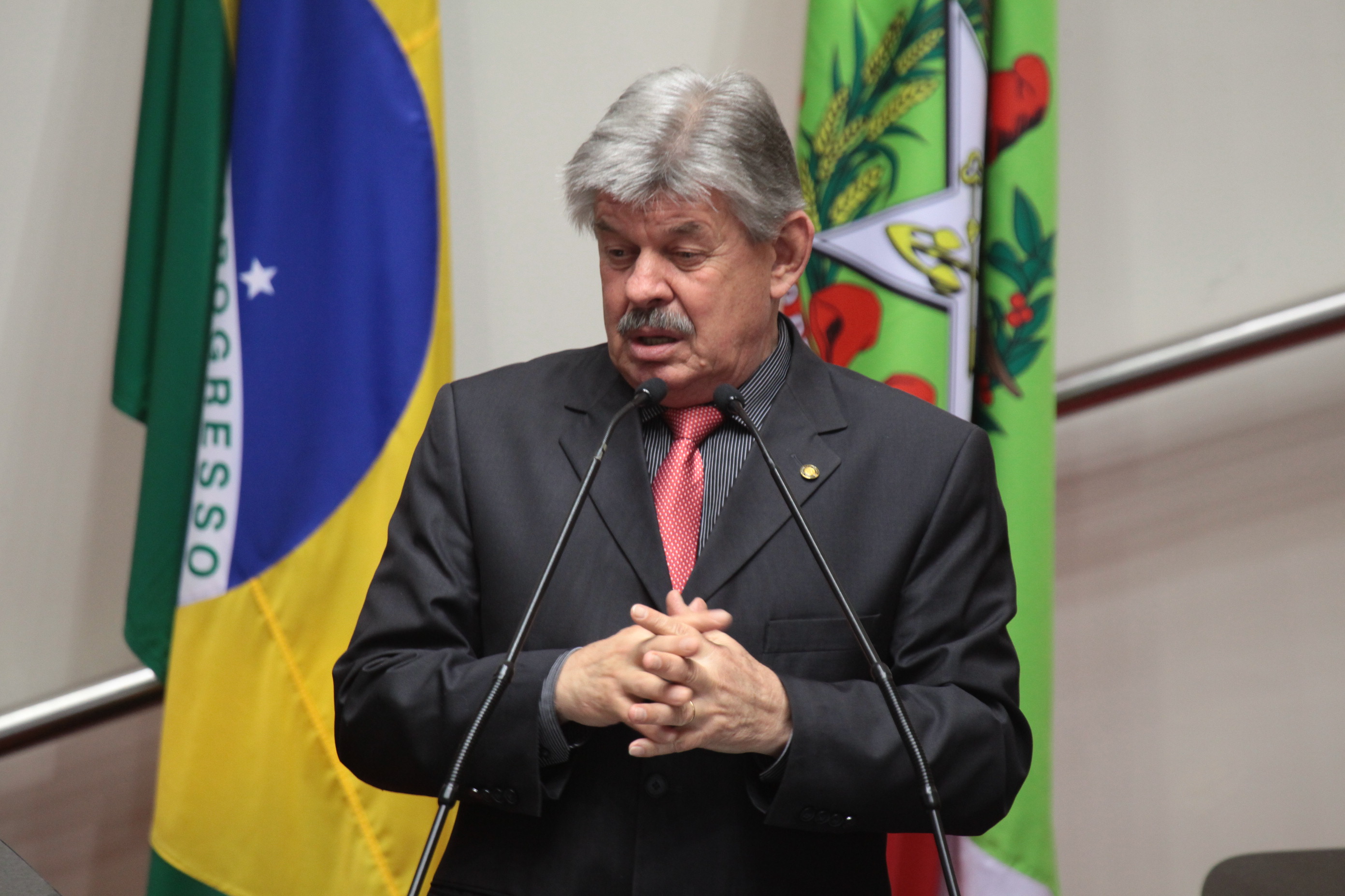Deputado Reno Caramori (PP) Sessão Ordinária - Plenário Osni Regis. Foto: Miriam Zomer/Agência AL