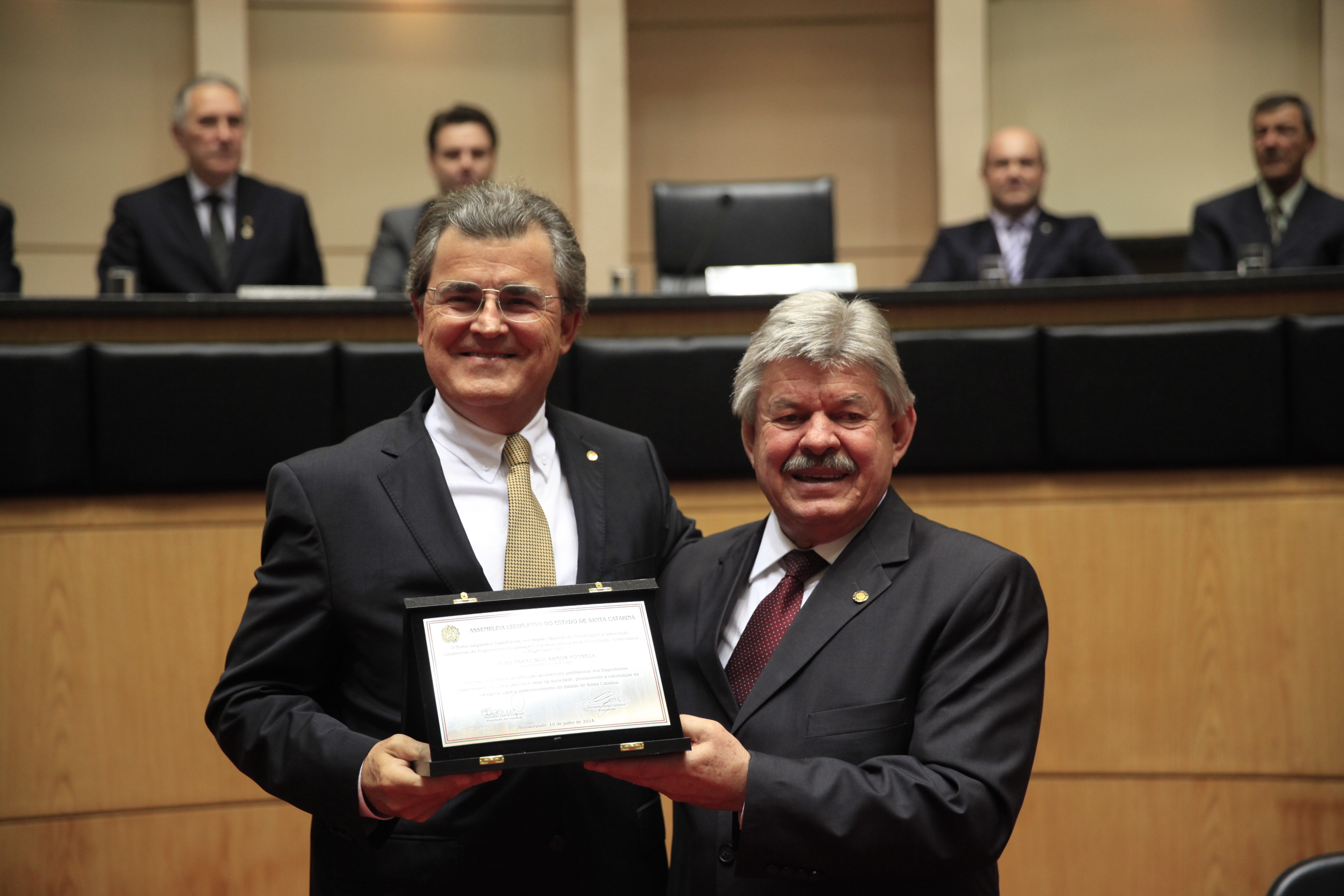 Sessão Especial em Homenagem aos 88 anos da Associação Catarinense de Engenheiros ACE    Foto Carlos Kilian/Agencia AL