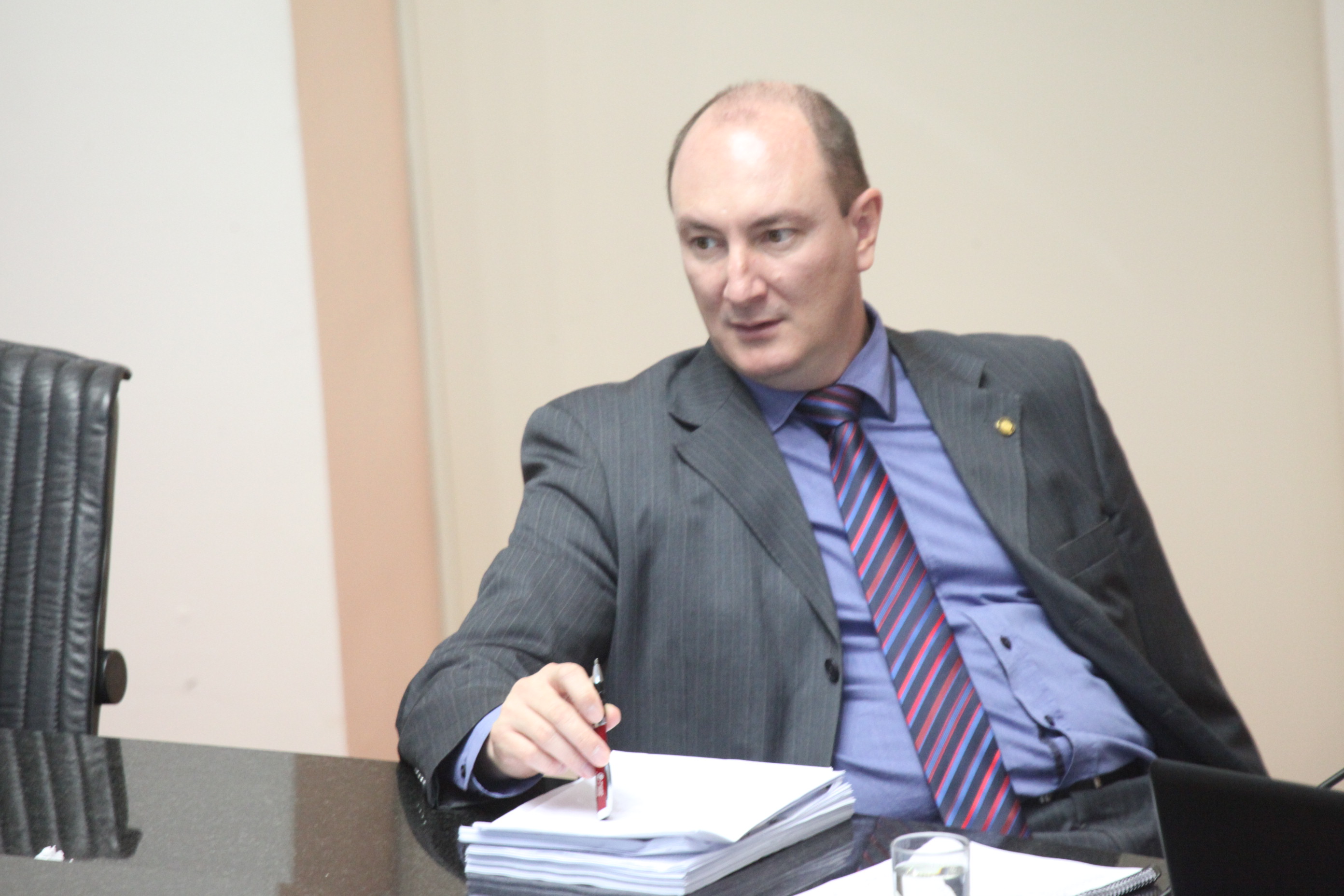 Deputado Mauro de Nadal (PMDB) - Sessão Ordinária. Foto: Fábio Queiroz / Agência AL