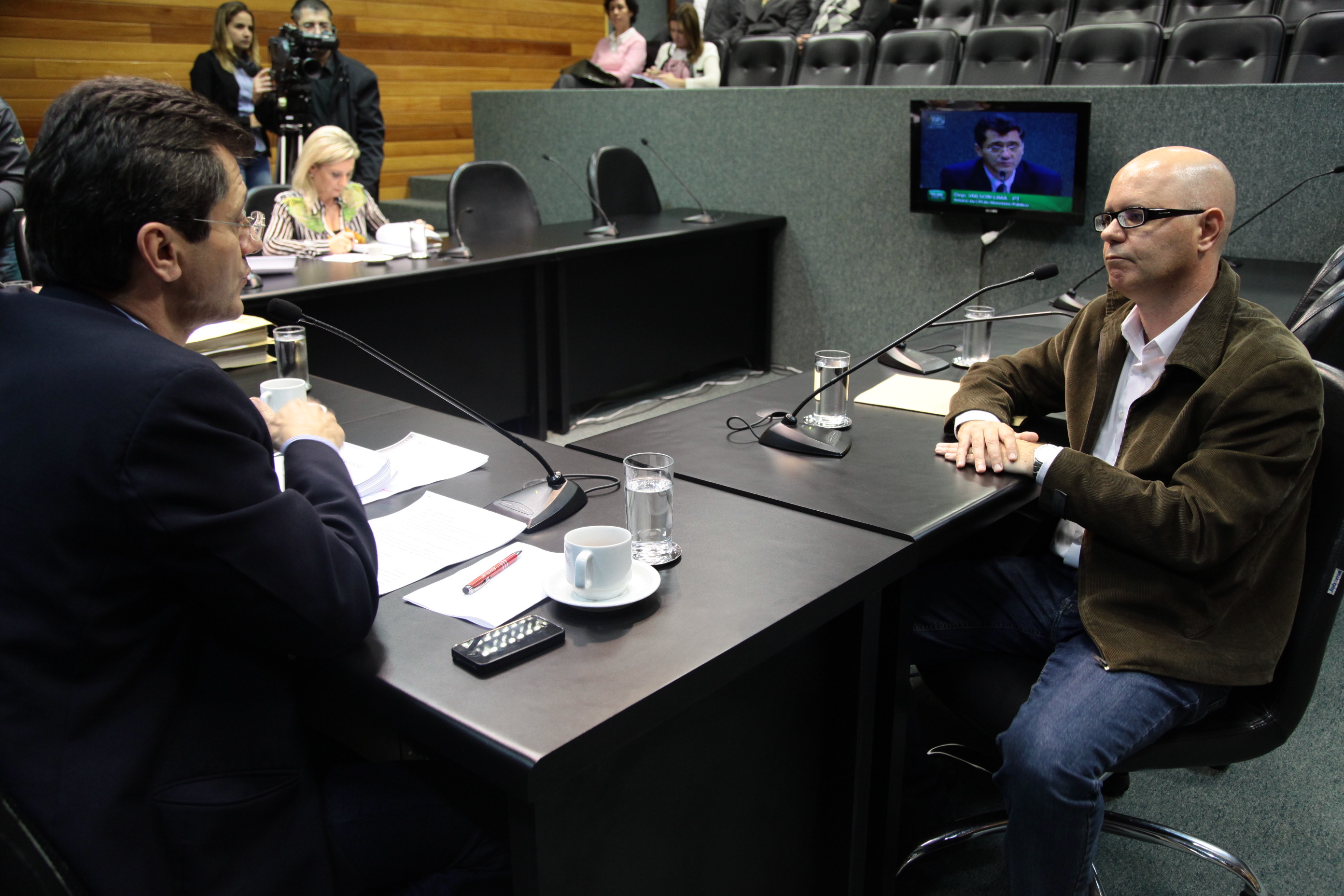 Reunião de trabalho da CPI do Ministério Público. Foto: Miriam Zomer/Agência A