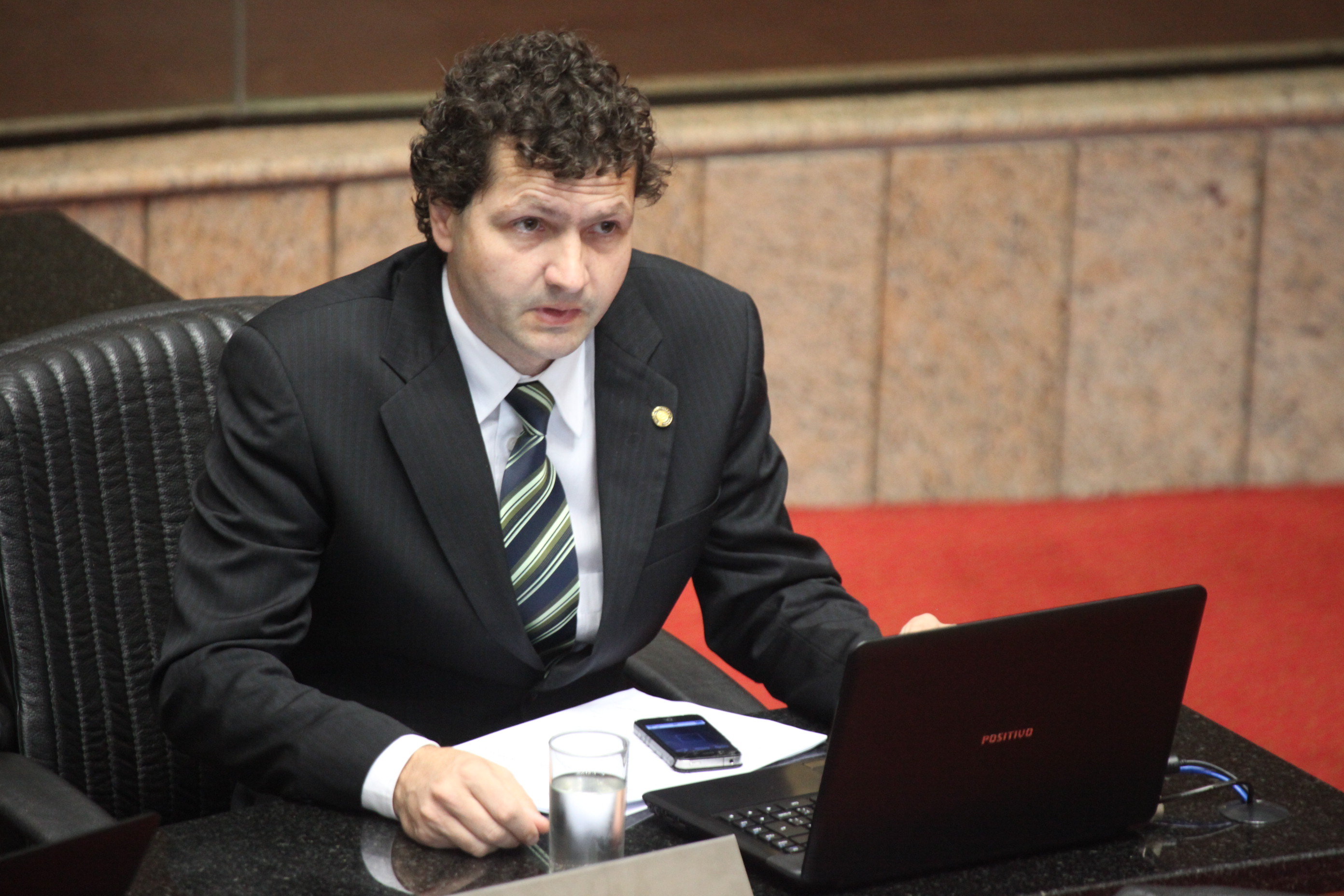 Deputado Daniel Tozzo (PSD) - Sessão Ordinária. Fotos: Fabio Souza Queiroz/ Agência AL
