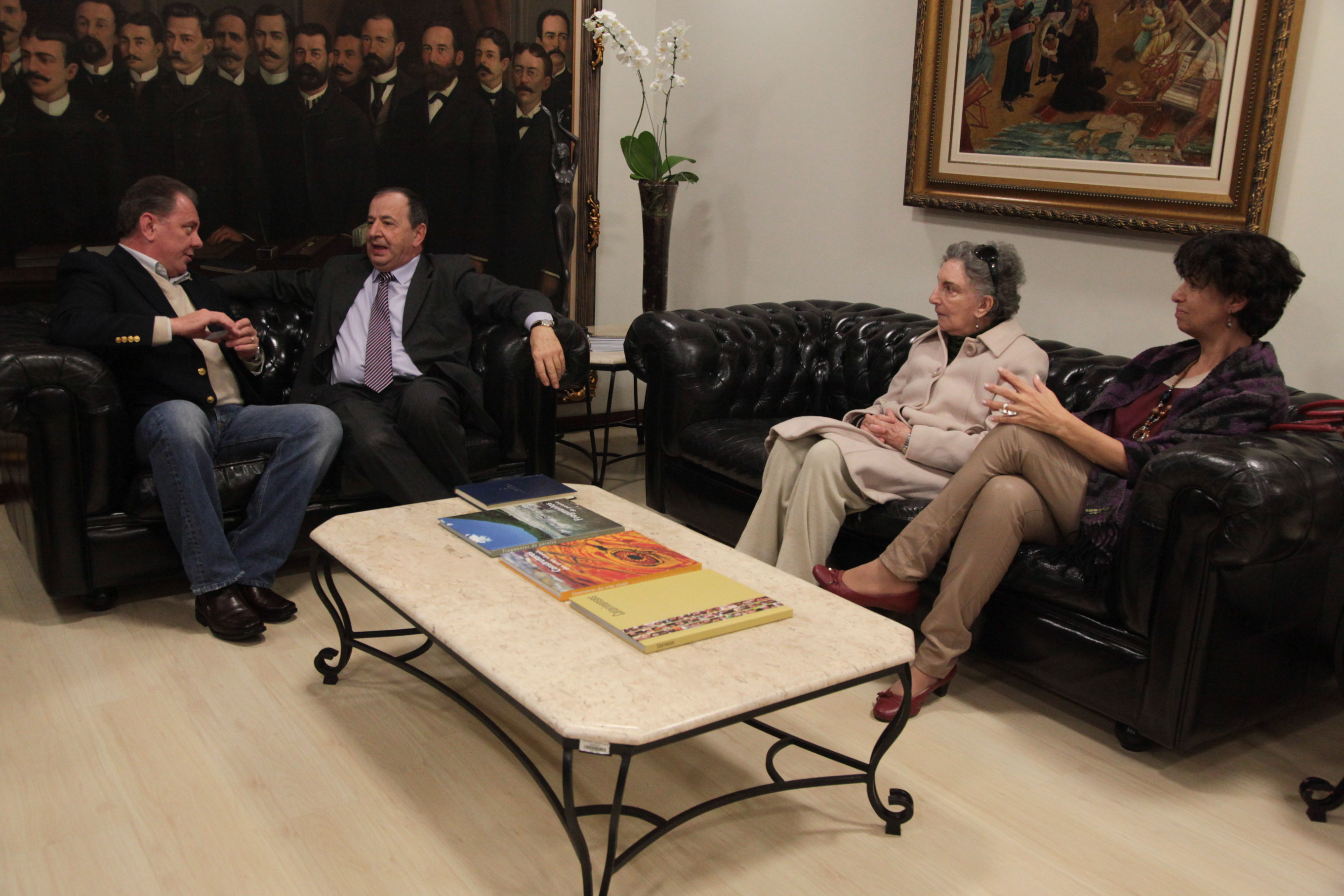 Visita do Consul de Israel - Foto: Juliana Stadnik / Agência AL
