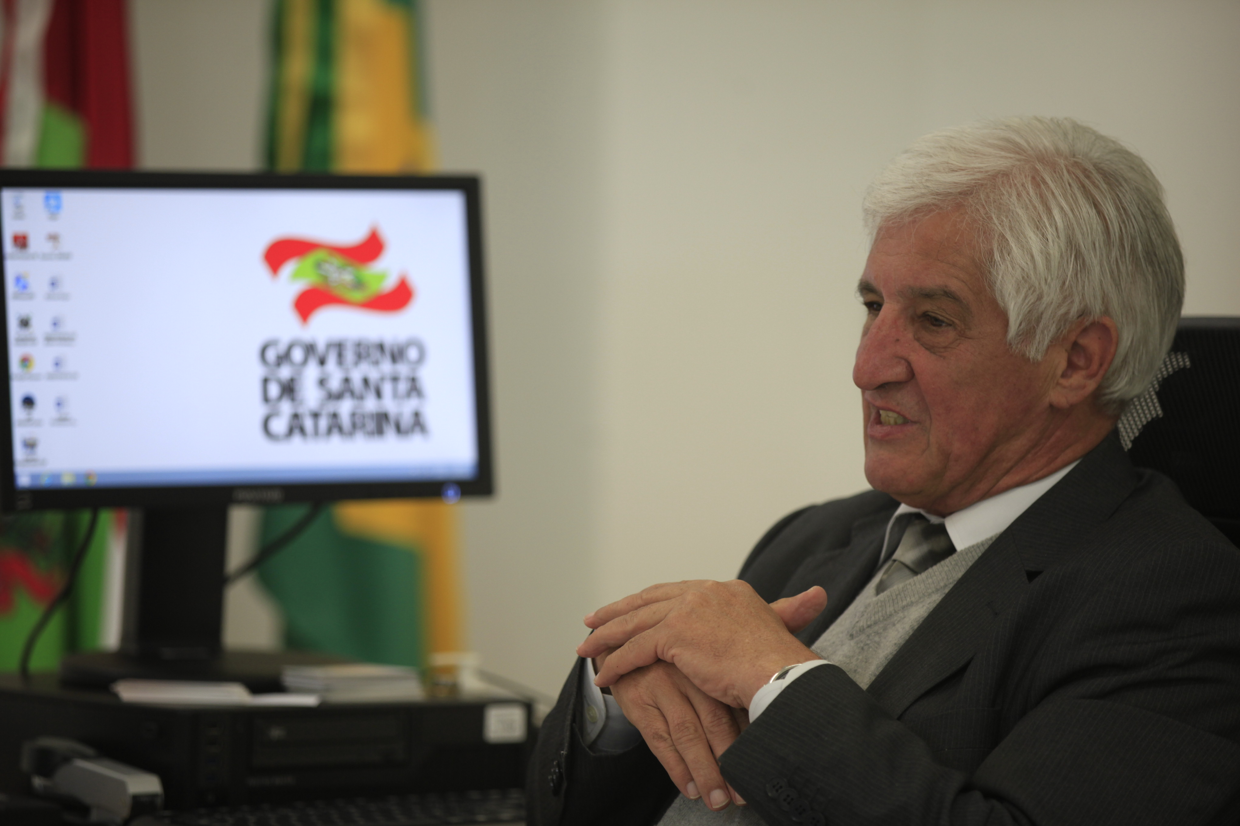 Secretário da casa Civil  Nelson Serpa   Foto Carlos Kilian/Agência AL