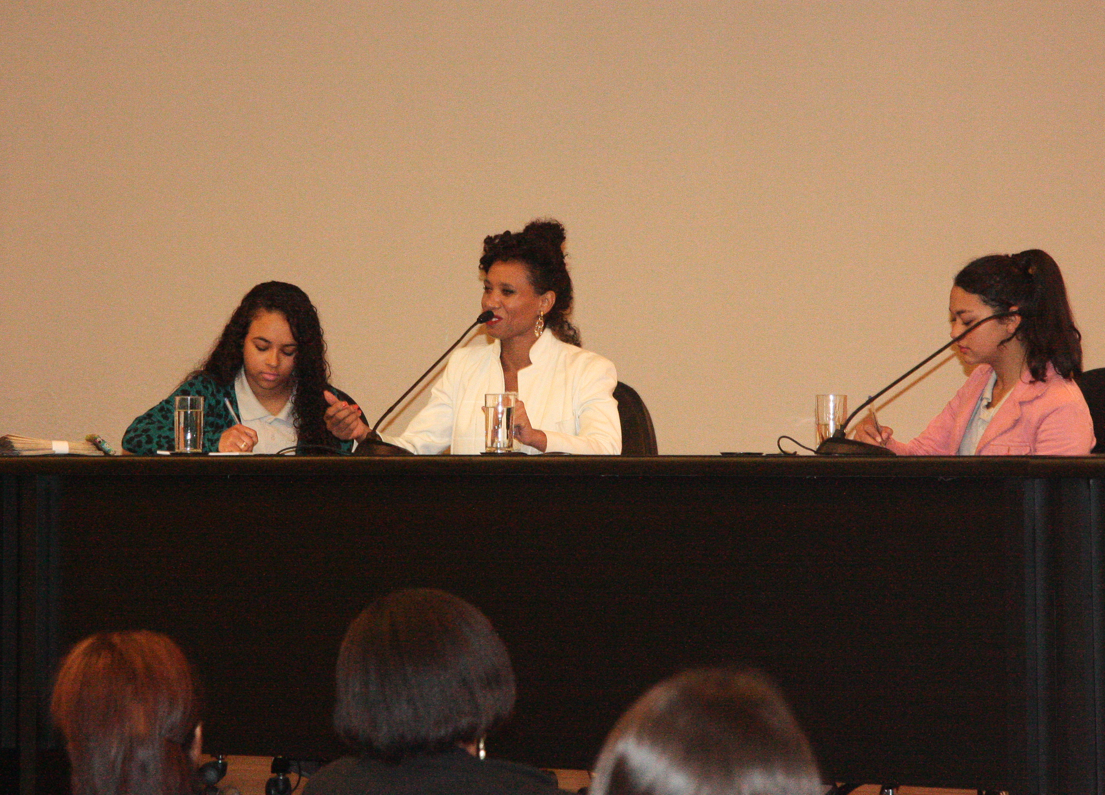 Giselle Nascimento Marques. Evento em homenagem ao dia internacional da Mulher Negra. Fotos: Ana Luiza Avila Tenfen/PAB