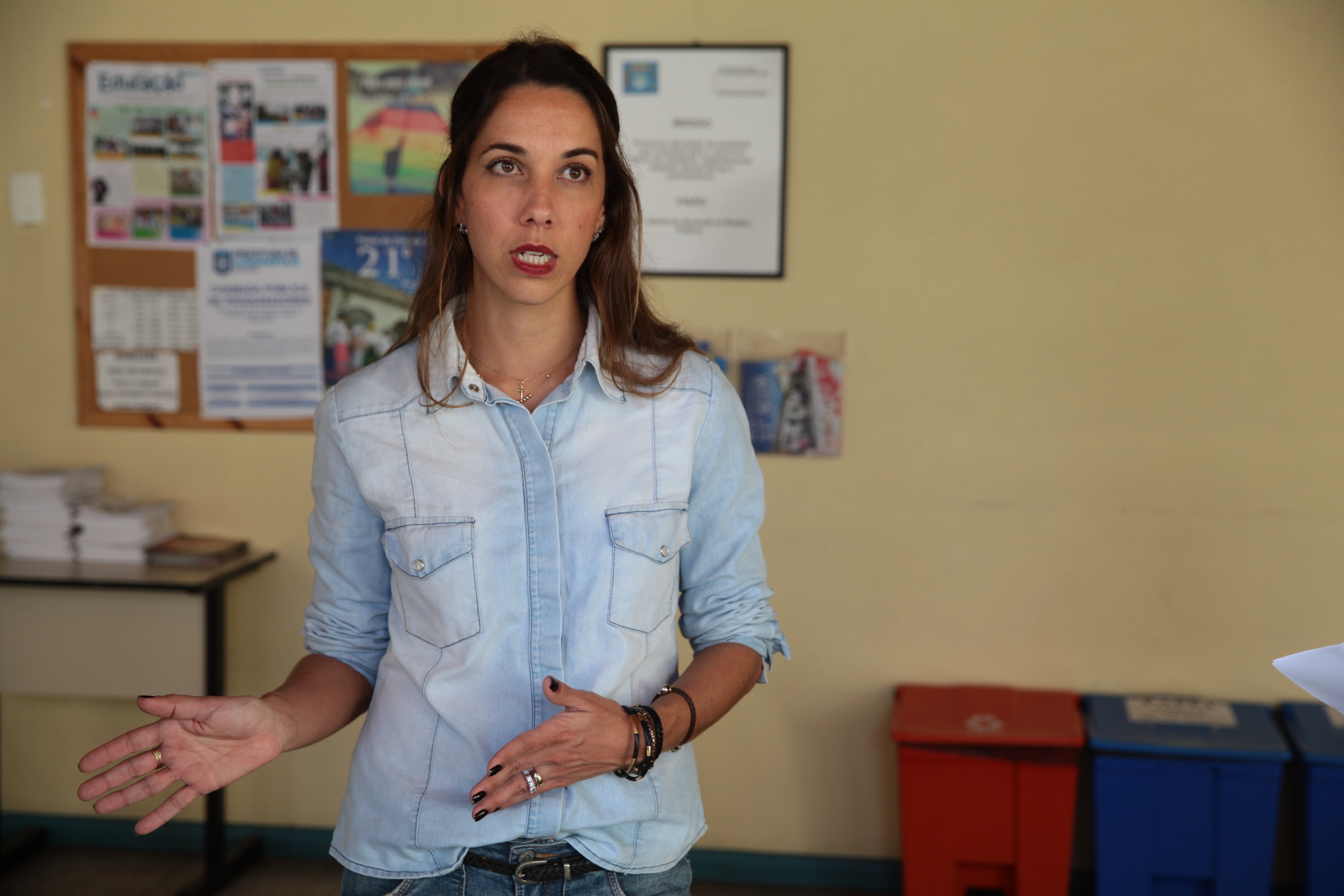Coordenadora do Projeto FENIX, Silvia da Luz. Foto: Miriam Zomer/ Agência AL
