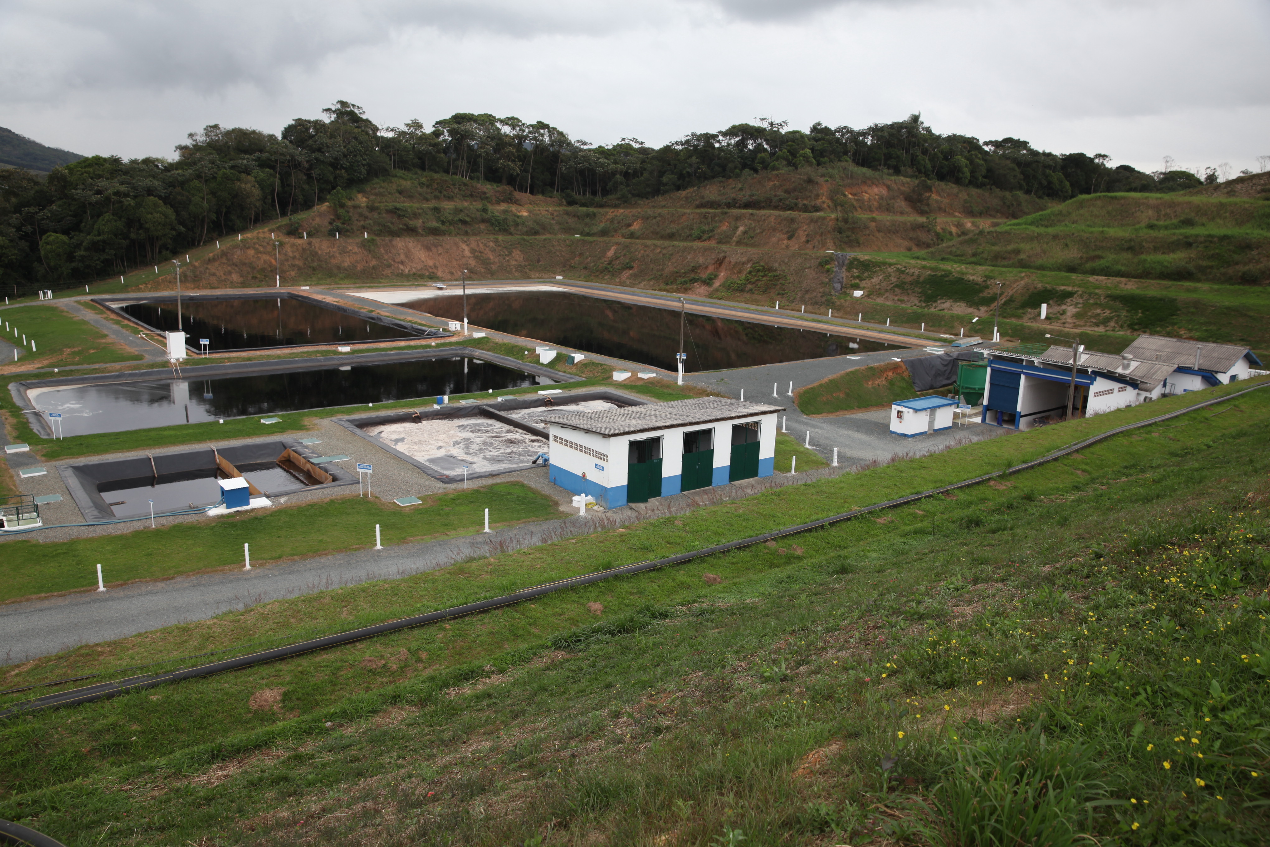 Usina de Biogás em Itajaí. Foto: Miriam Zomer/Agência AL