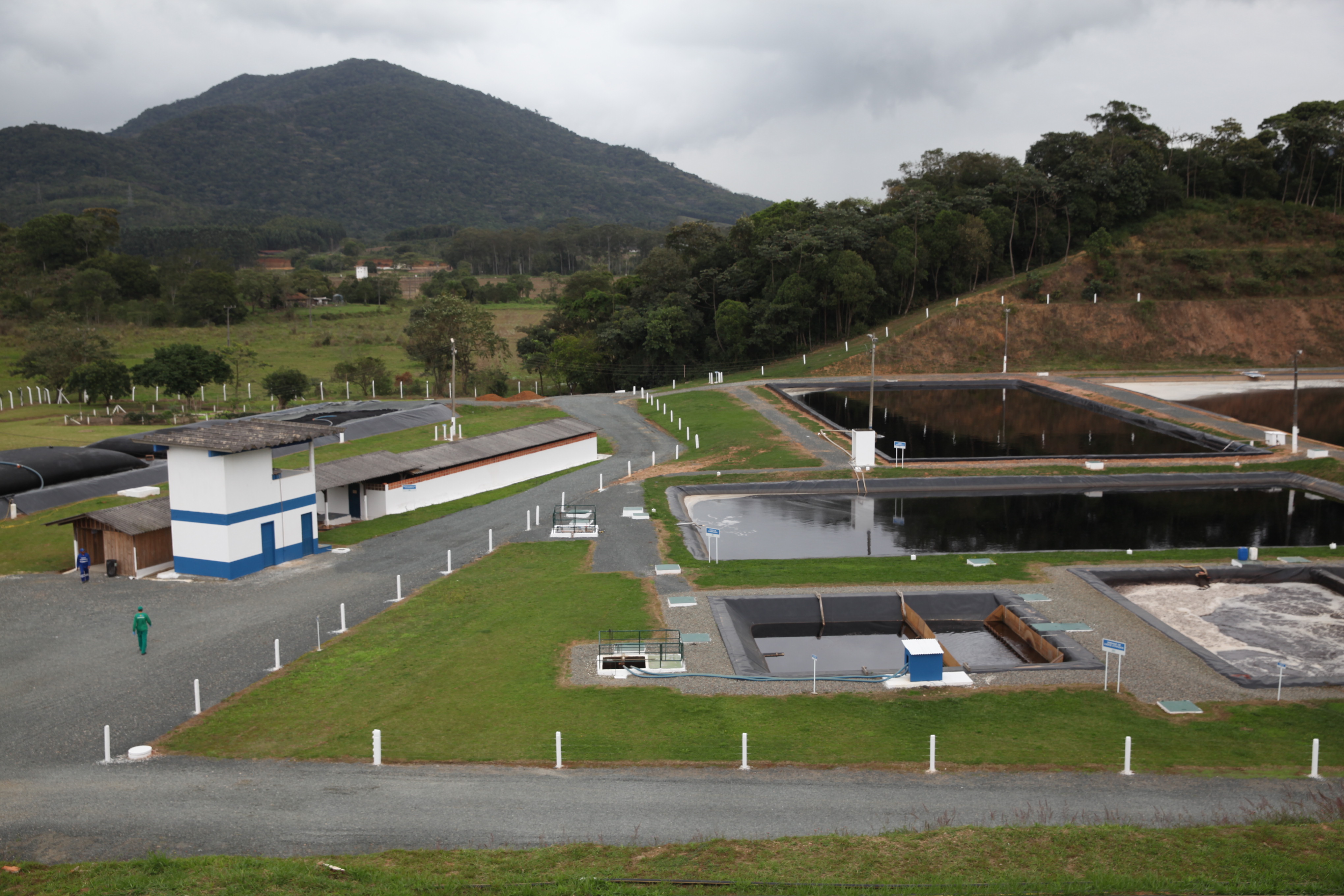 Usina de Biogás em Itajaí. Foto: Miriam Zomer/Agência AL