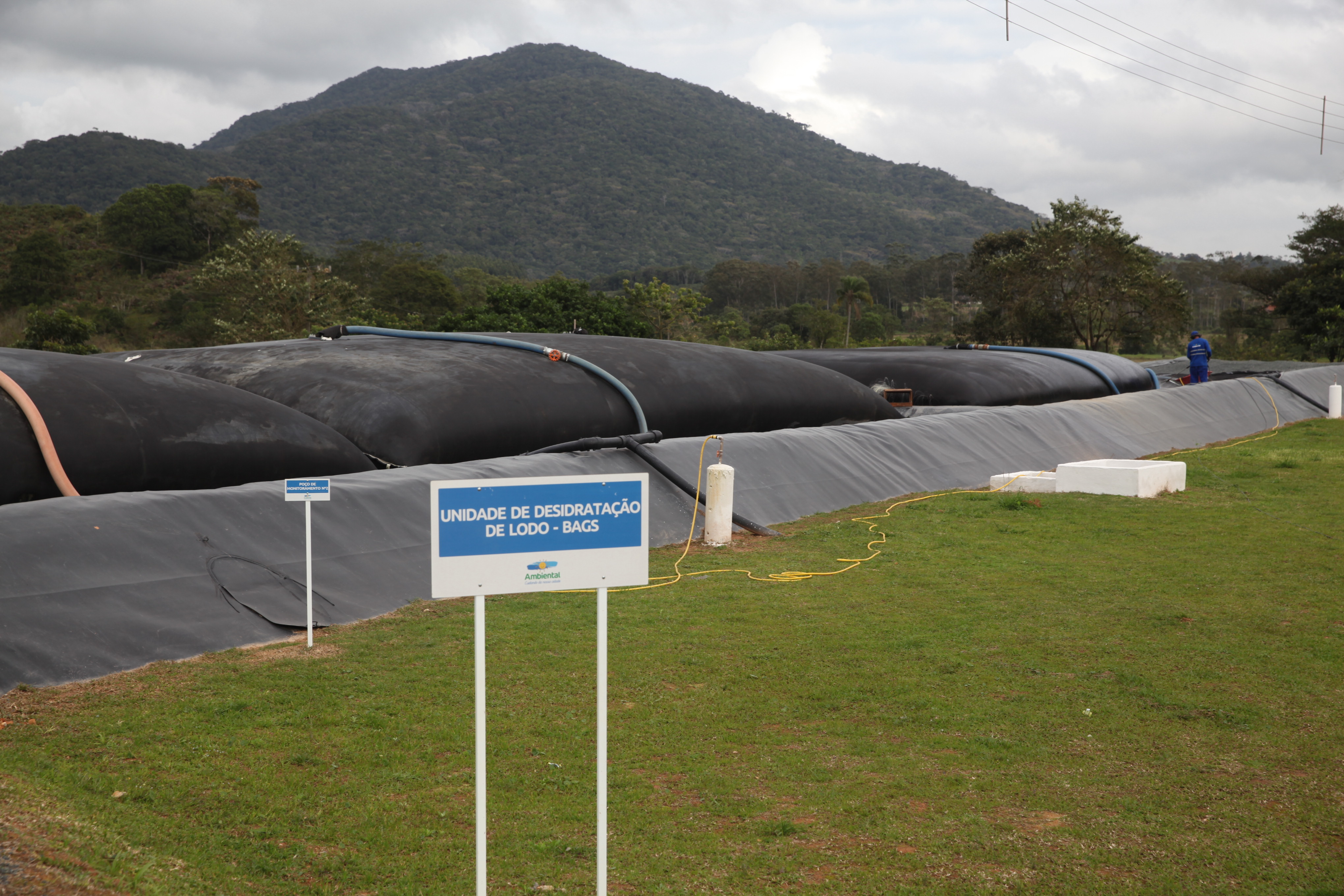 Usina de Biogás em Itajaí. Foto: Miriam Zomer/Agência AL