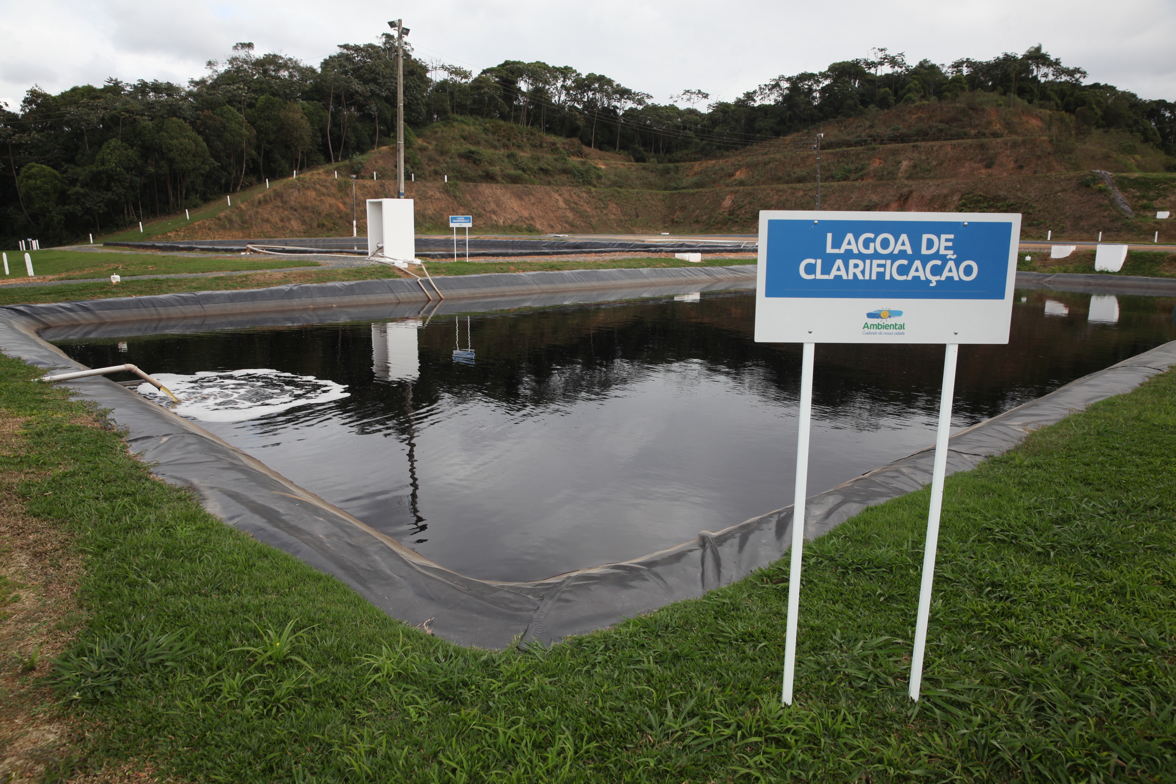 Usina de Biogás em Itajaí. Foto: Miriam Zomer/Agência AL