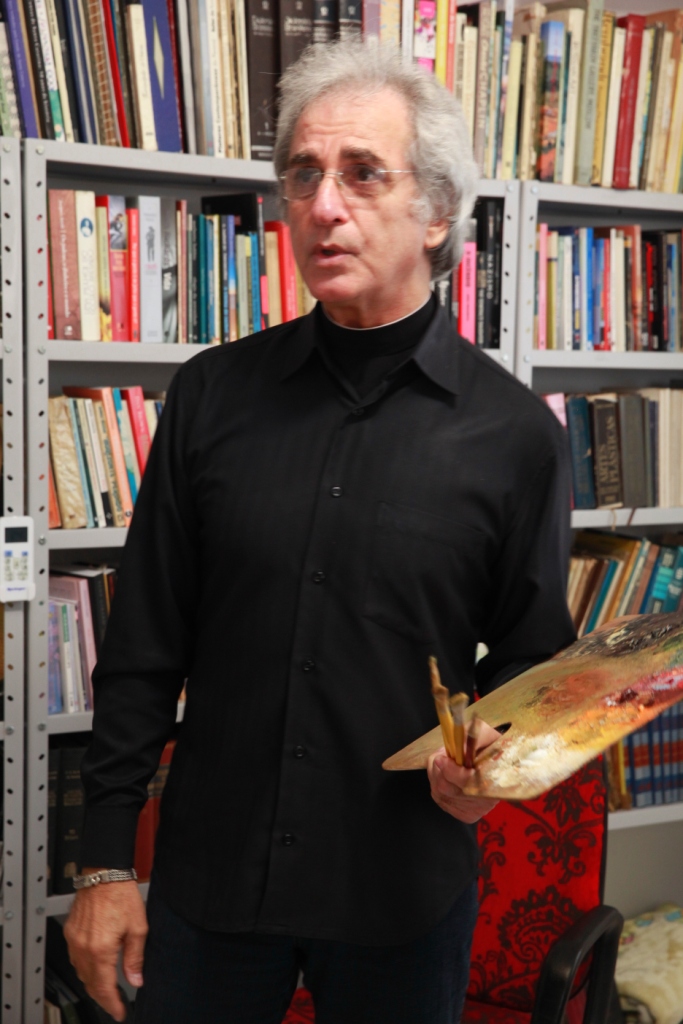 Artista Plástico Zélio Andrezzo    Foto Carlos Kilian/Agência AL