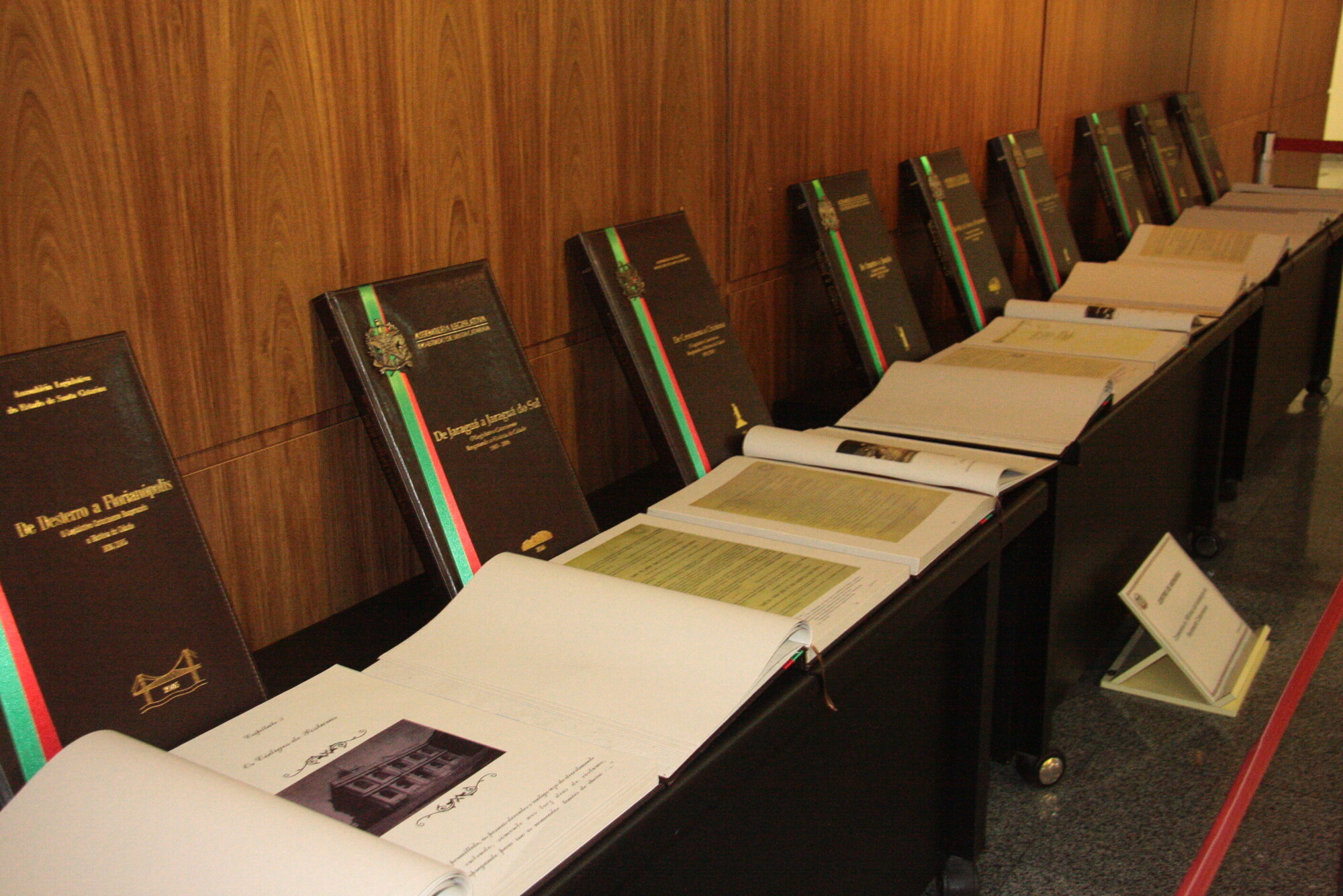 Exposição comemorativa aos 180 anos do Parlamento FOTO: Eduardo Guedes de Oliveira/Agência AL